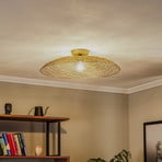 Lindby Thorian ceiling light, Ø 60 cm, gold-coloured, iron