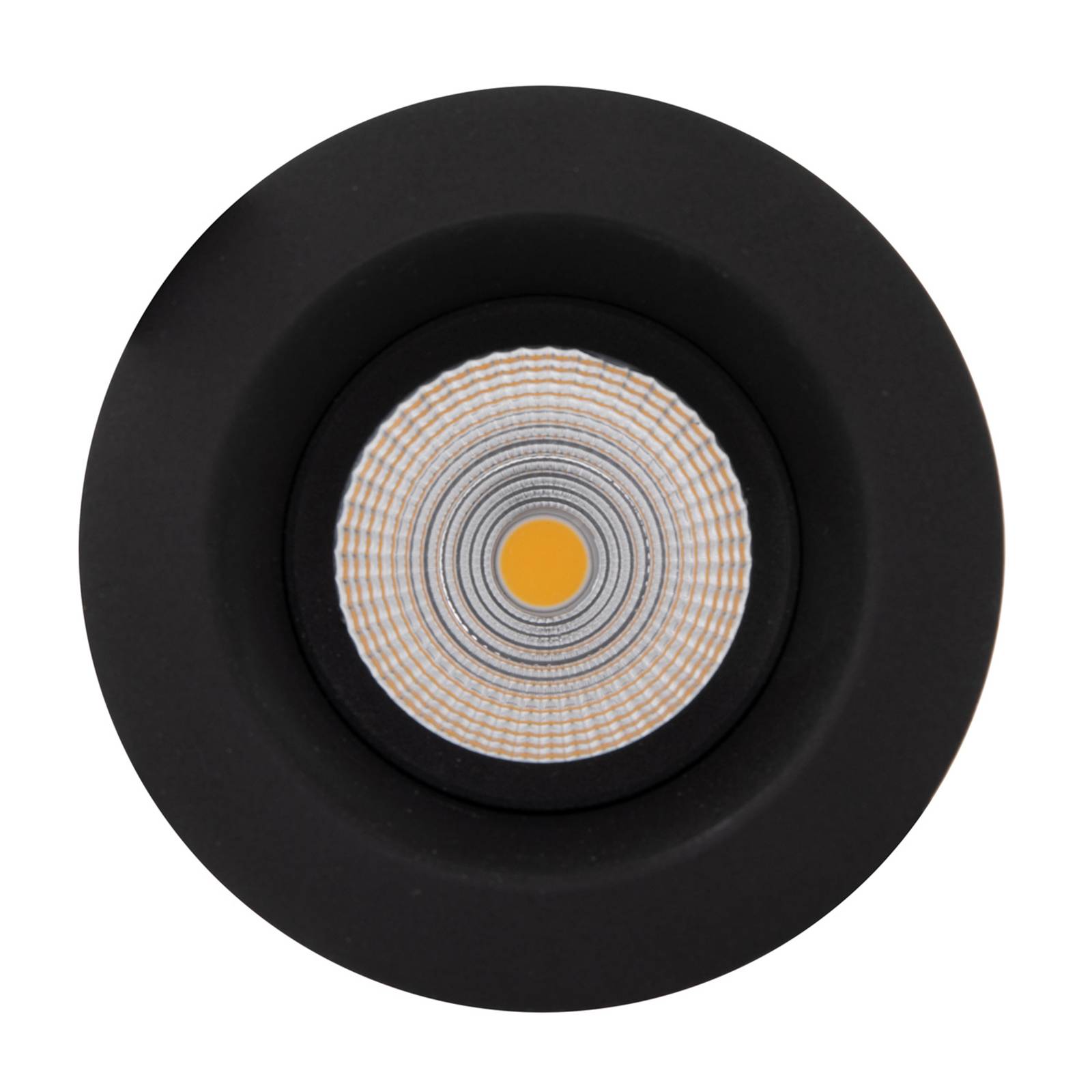 Wpuszczany spot LED SLC One Soft czarny 3000K