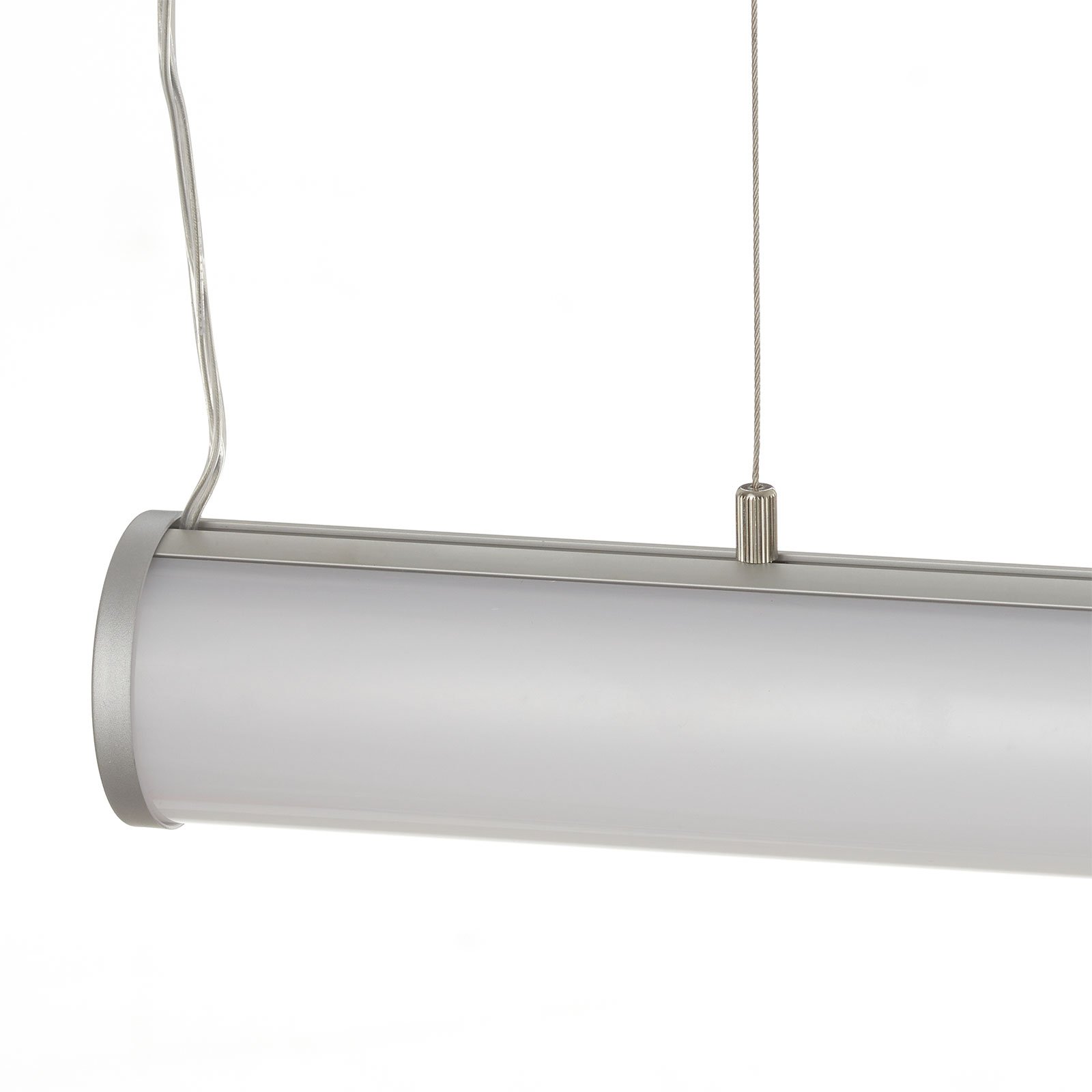 Pirgos Lámpara colgante LED, 200 cm de largo, atenuable, blanco