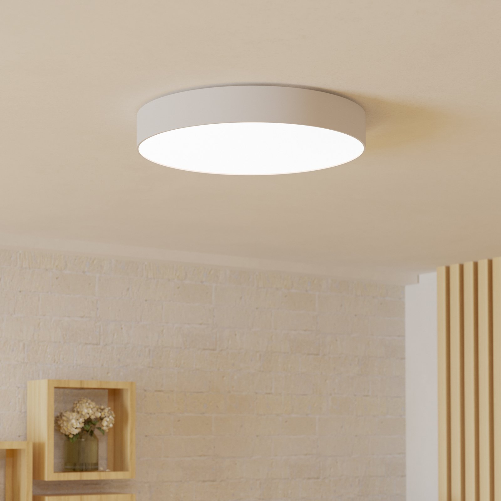 EGLO connect plafonnier LED intelligent Gallizzi-Z, blanc, Ø49cm