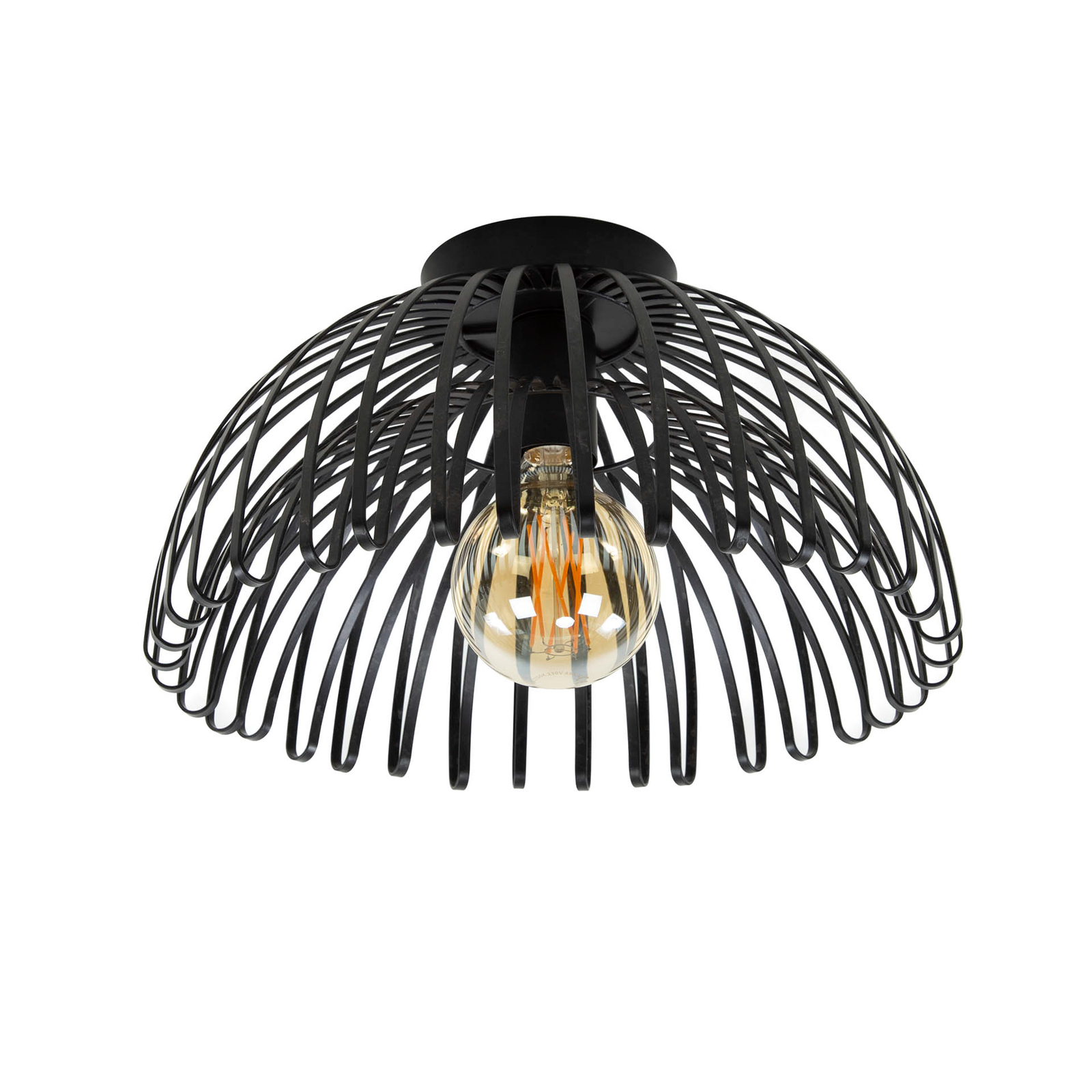 Plafondlamp Twisted, 1-lamp, Ø 35 cm