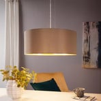 "Maserlo" apvalus pakabinamas šviestuvas, taupe aukso spalvos