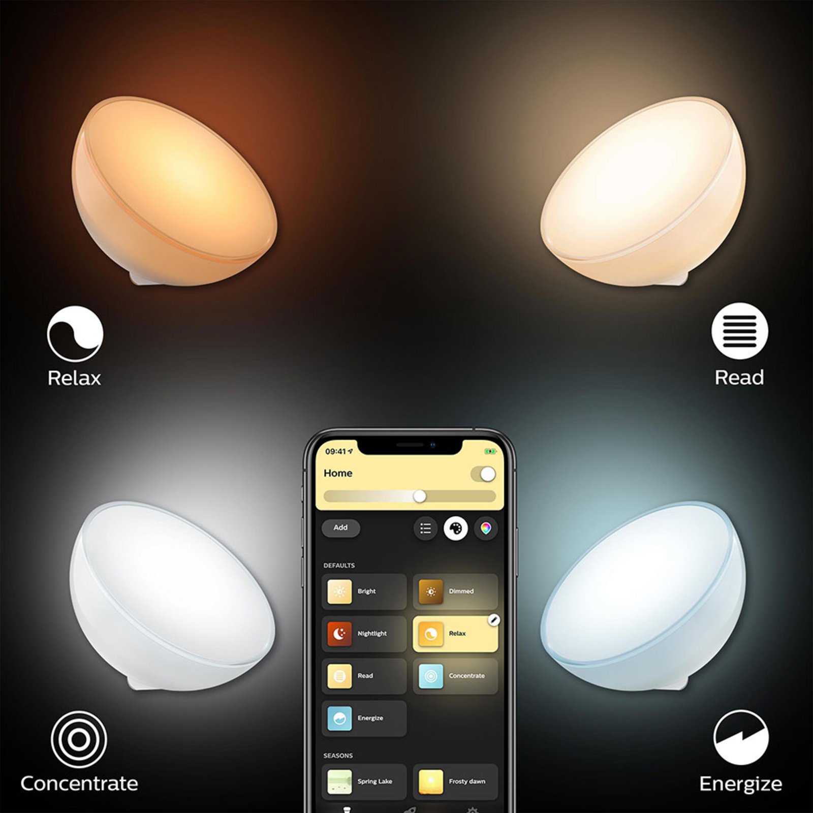 Color Go Lampă de Masă Bluetooth White/Color Amb. - Philips Hue