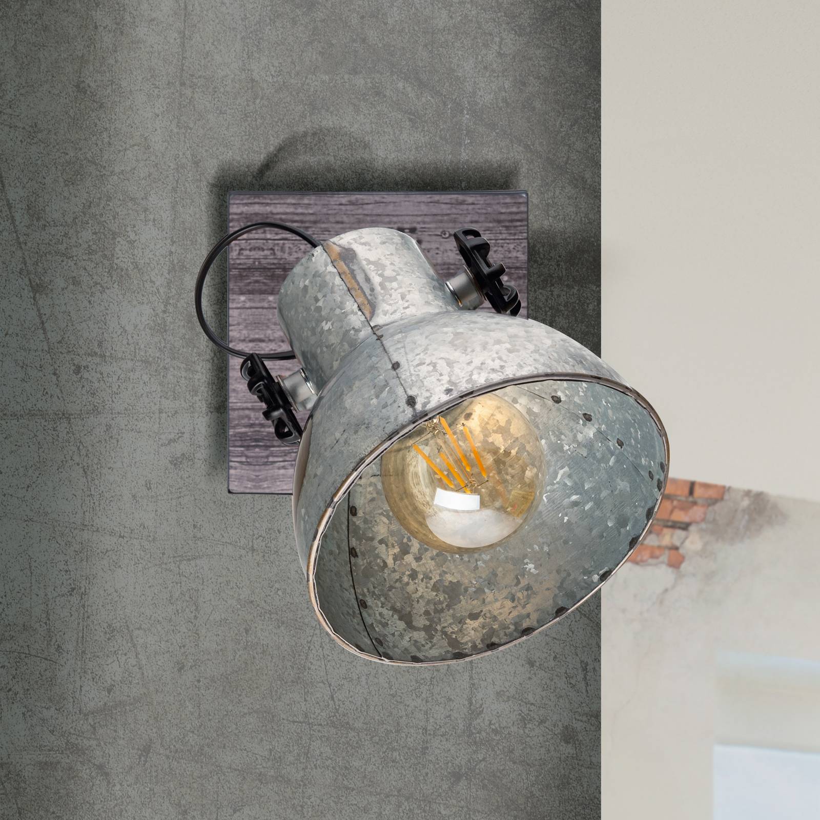 EGLO Stropní světlo Barnstaple v indust. designu 1žár.