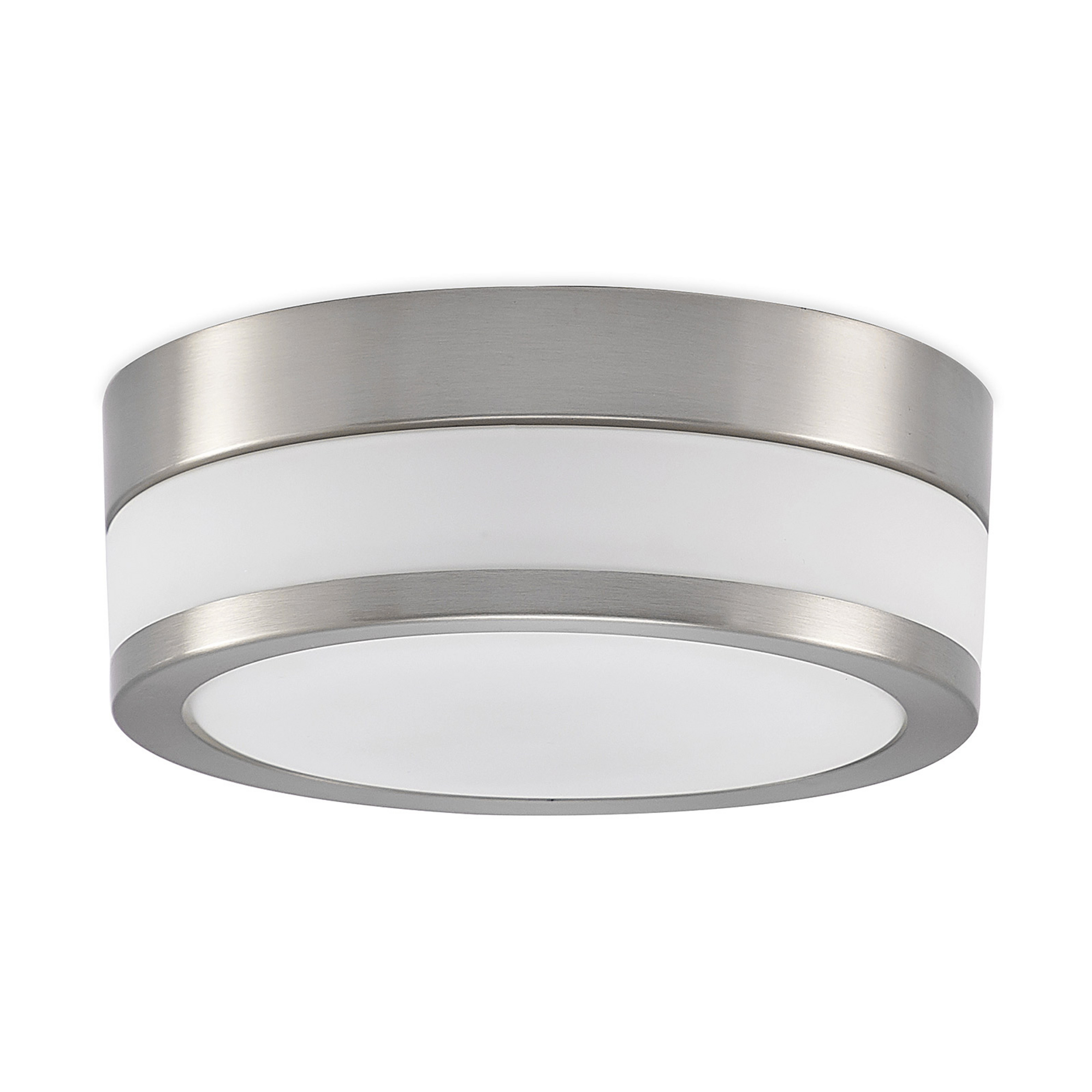 Plafonnier Flavi Opale/Nickel - Lindby