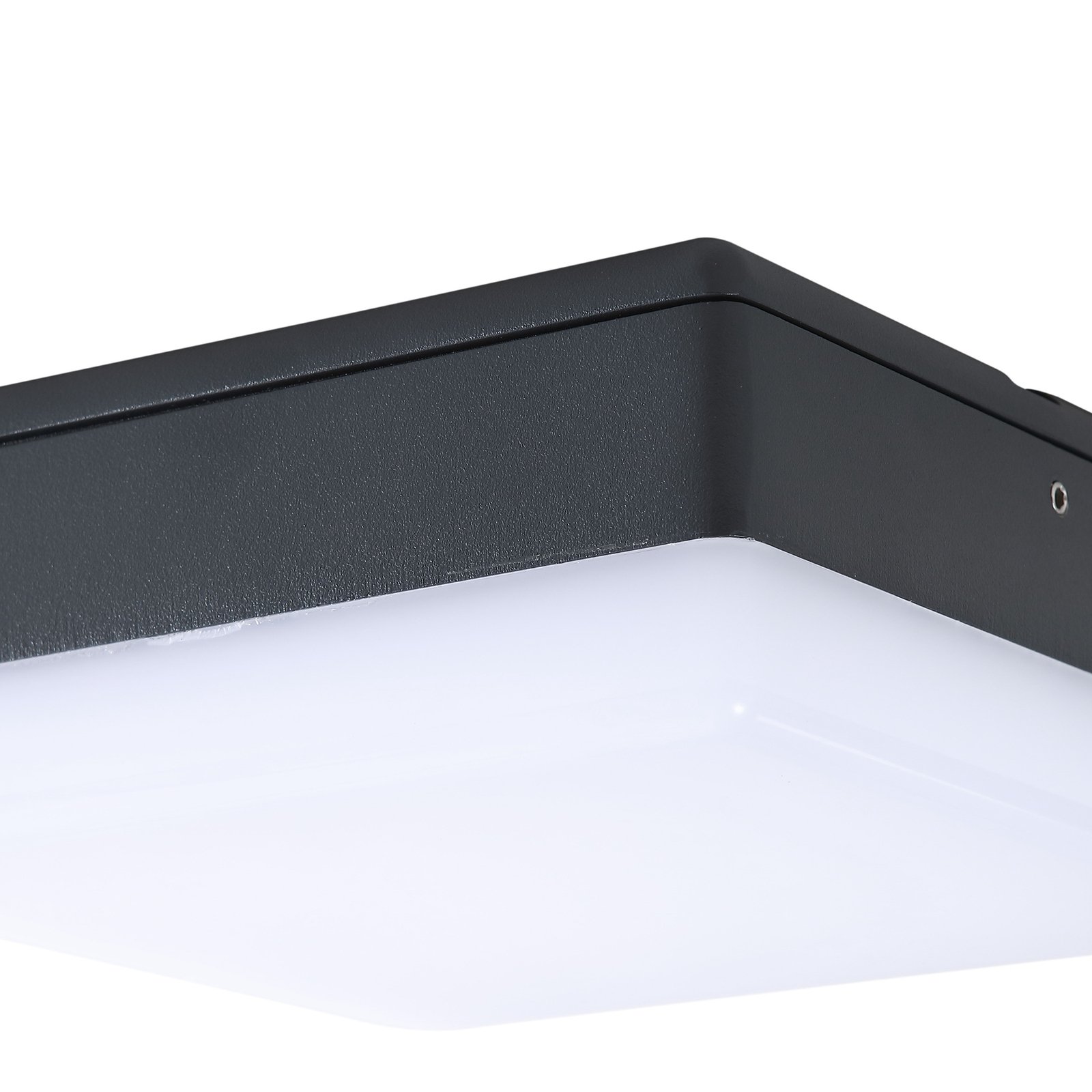 Thilo LED Venkovní Stropní Lampa s Sensor Grey - Lucande