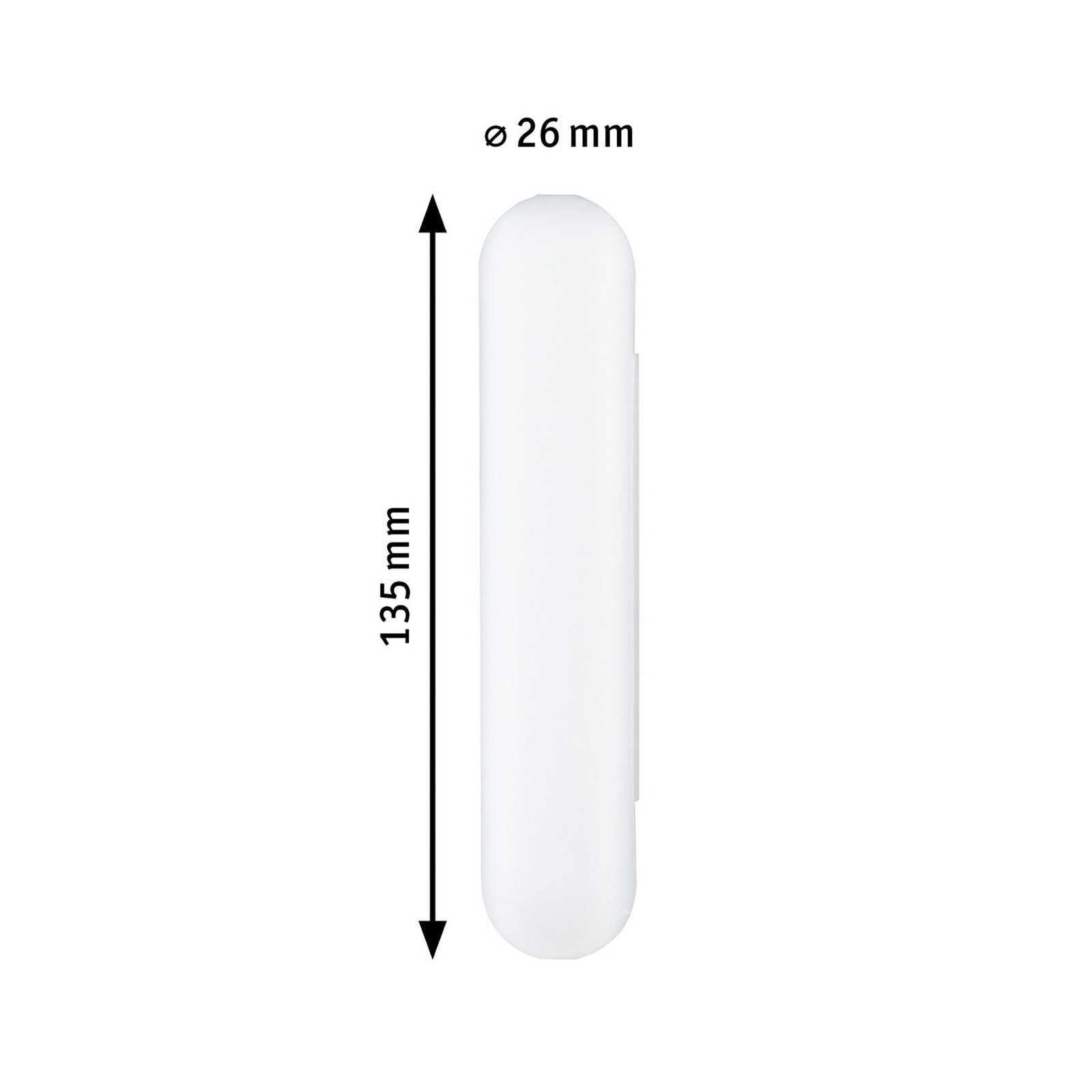 Paulmann URail pendeladapter voor hoogteverstelling, signaalwit