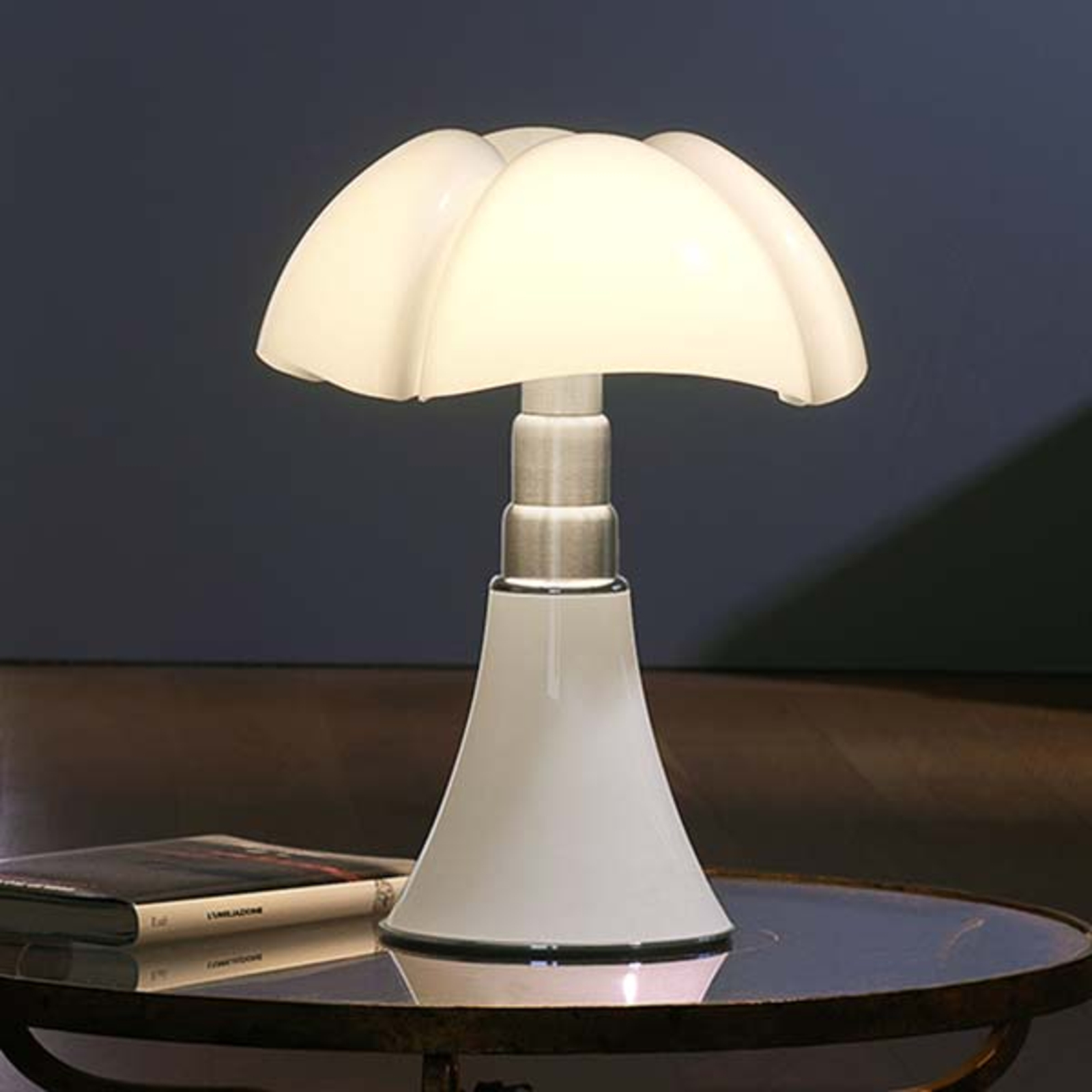 Martinelli Luce Minipipistrello lampe table blanc