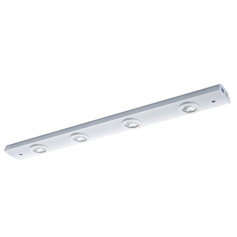 Vierflammige LED-Möbelanbauleuchte Delos