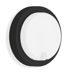 Applique da esterni LED a sensore Dortmund Ø17cm nero