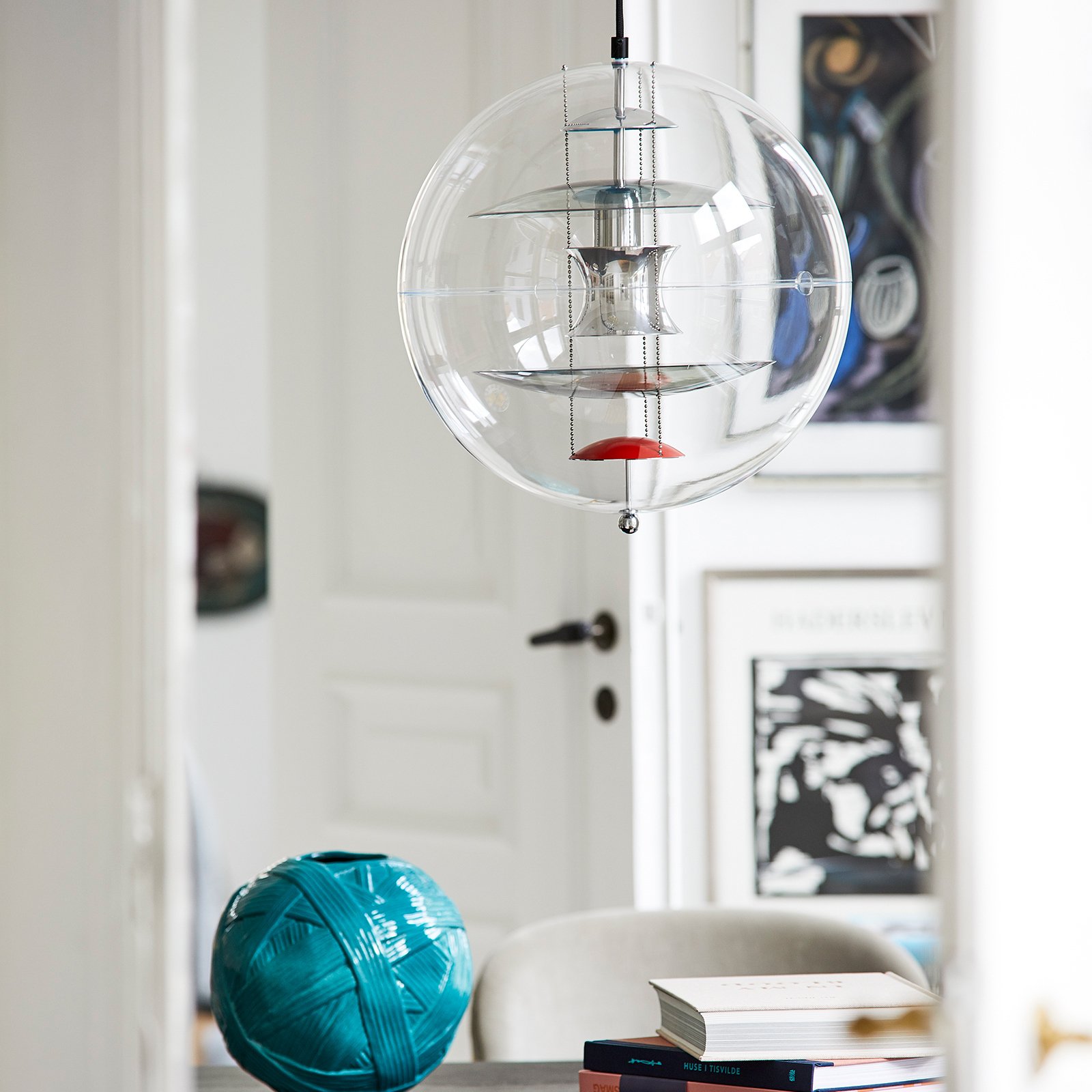 VP Globe 40 Taklampa Coloured Glass - Verpan