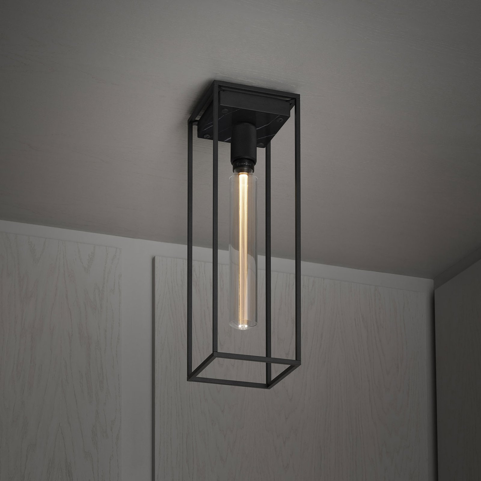 Buster + Punch Caged Ceiling large LED marmor.