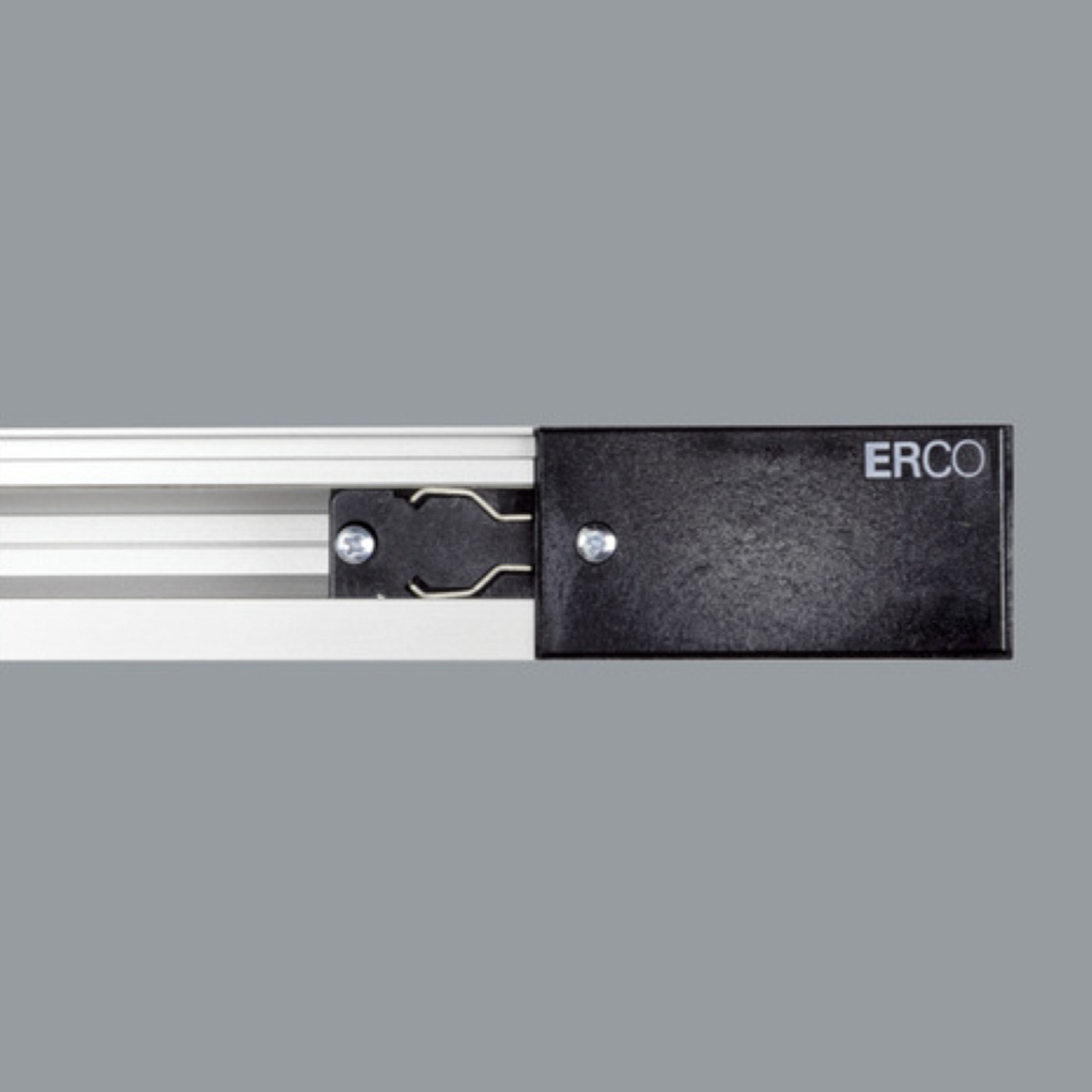 ERCO 3-faset forsyning jordledning højre, sort