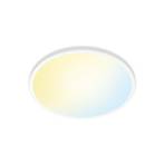 WiZ SuperSlim LED mennyezeti lámpa CCT Ø55cm fehér
