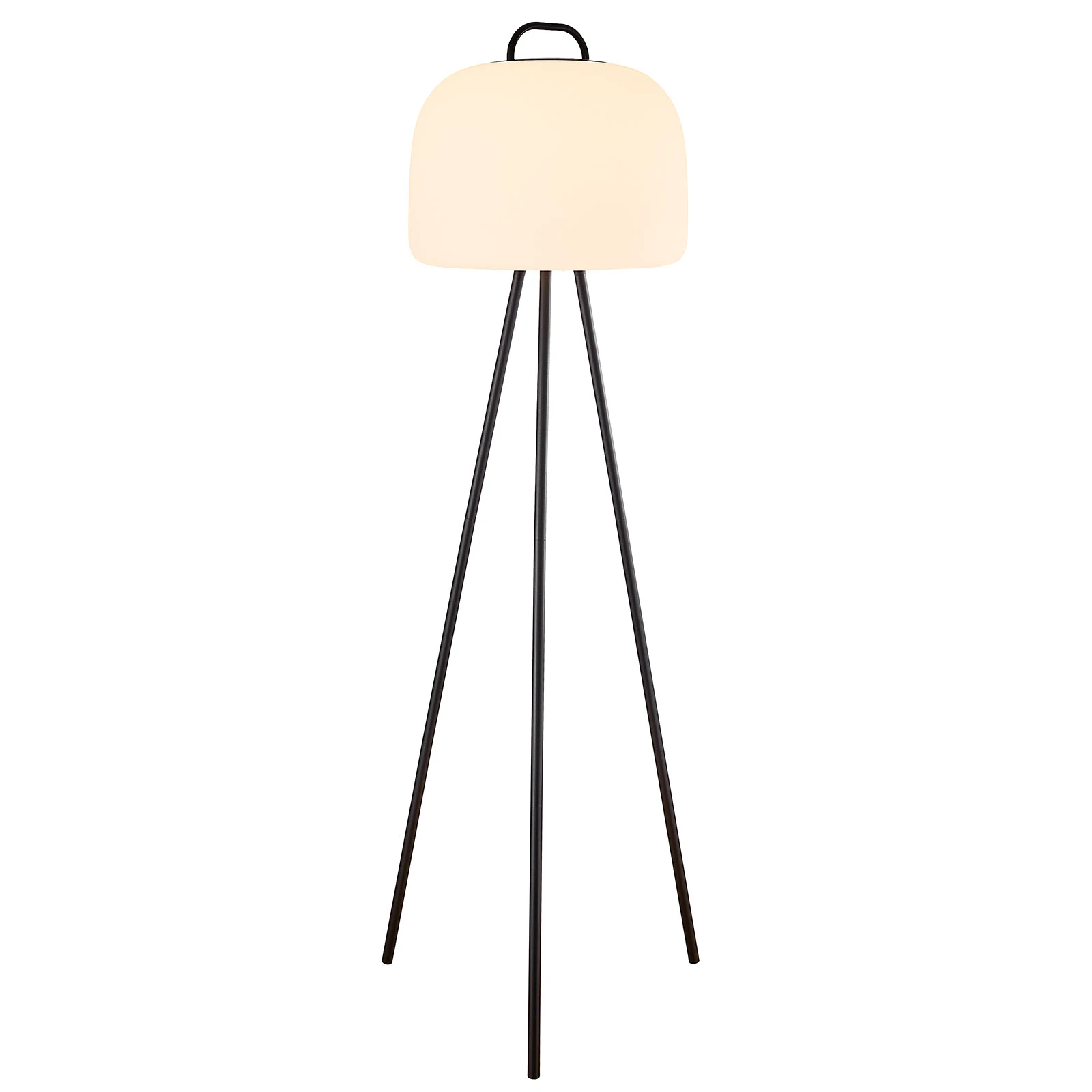 LED stāvlampa Kettle Tripod Metāls, abažūrs 36 cm