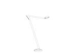 String F1 Lampadar DTW Matt White/Black - Rotaliana