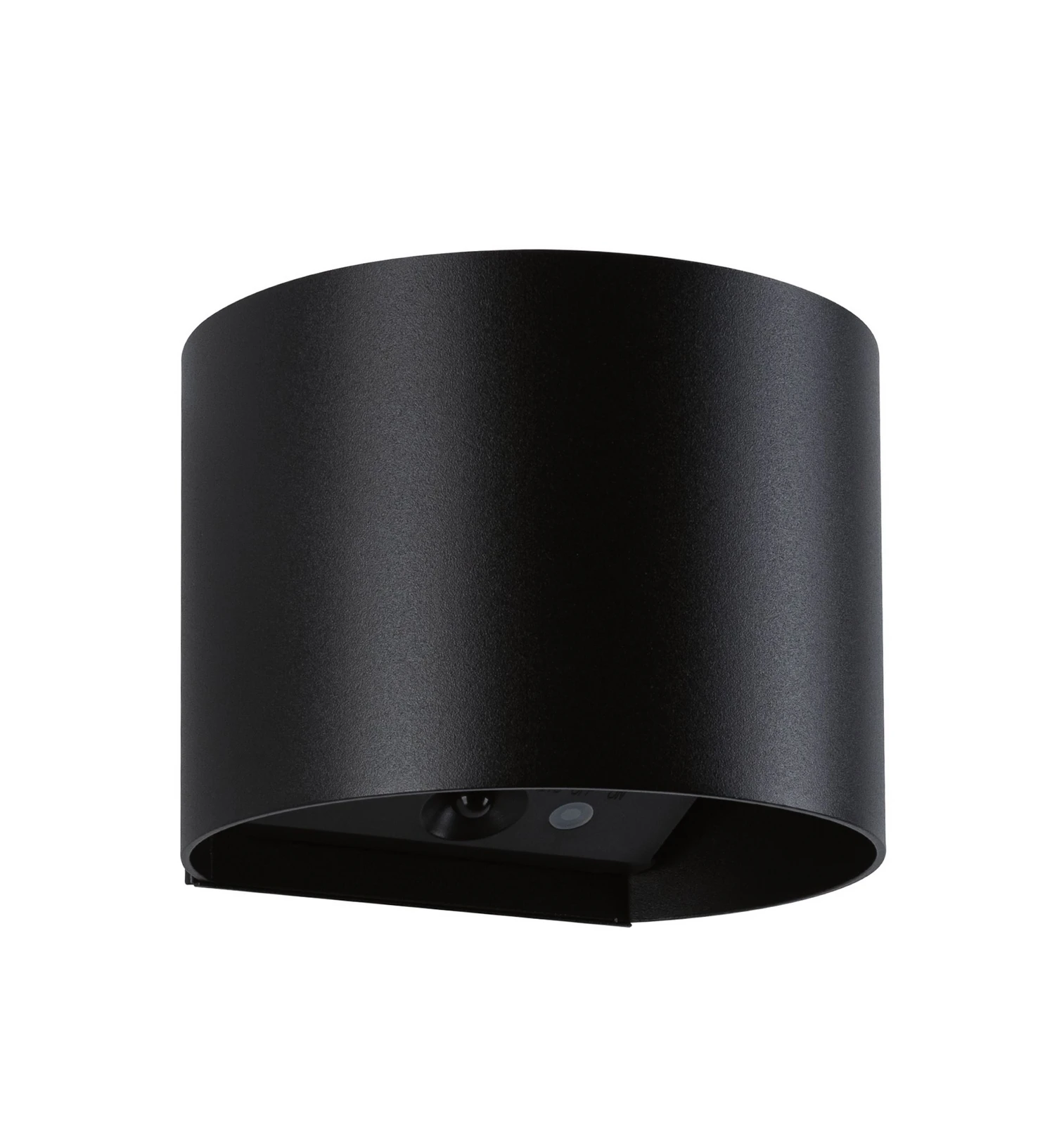 Paulmann Akku-Außenwandlampe Nyora schwarz 14 cm Sensor IP44