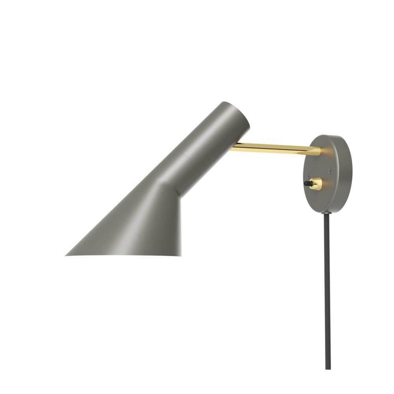 AJ V&auml;gglampa Brass/Warm Grey Louis Poulsen - Vardagsrum - Metall