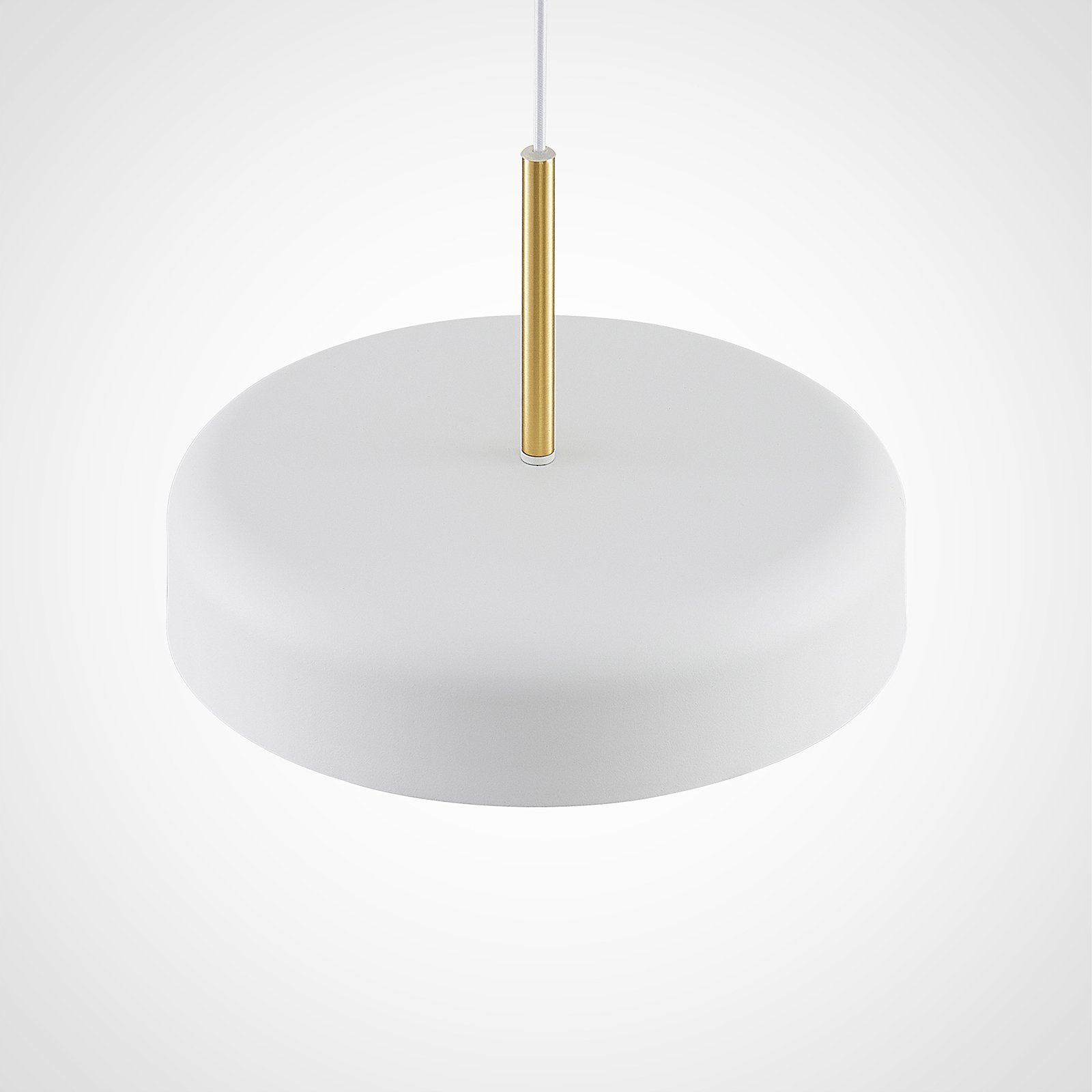 Lucande Filoreta pendant lamp, 35 cm, white