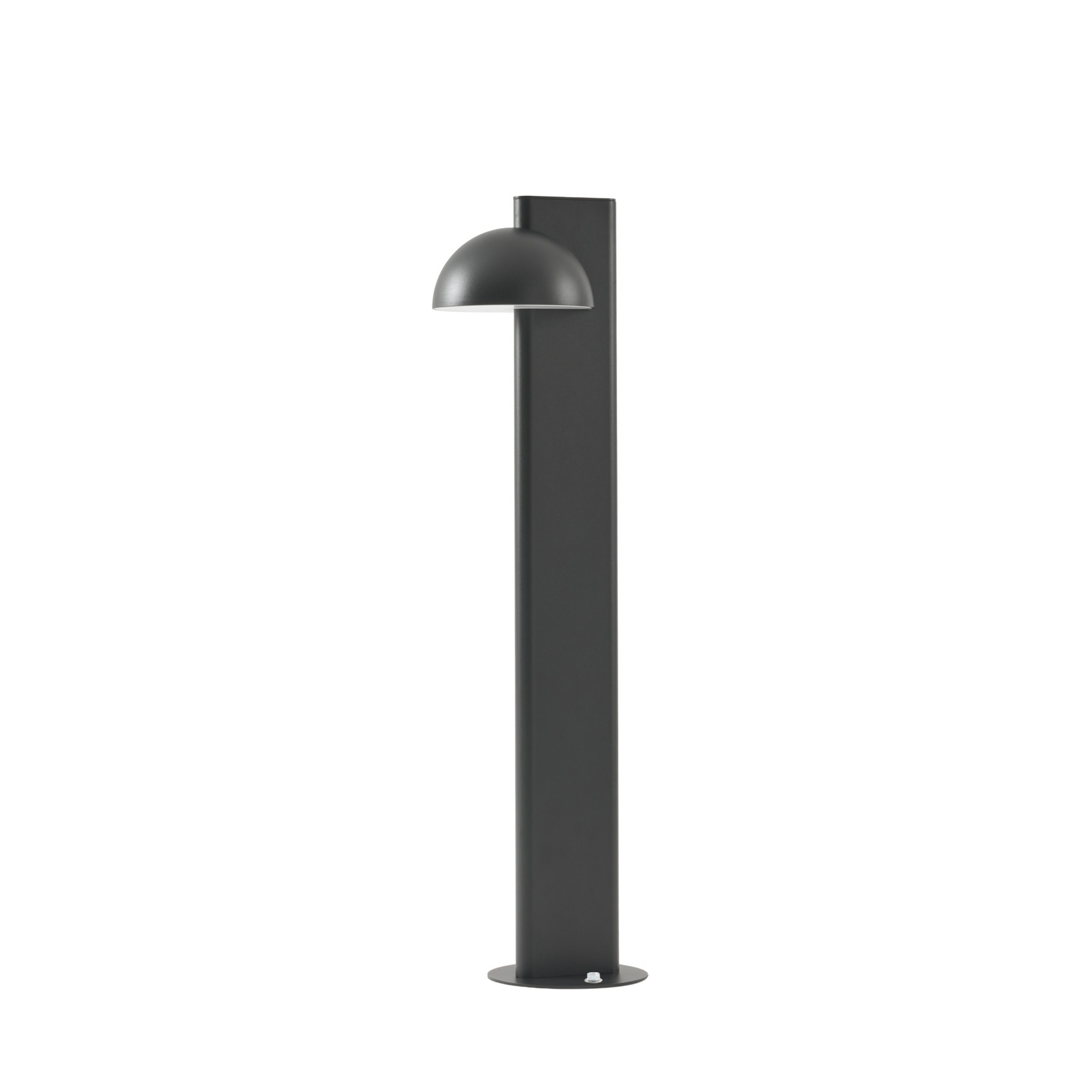 Lampione a LED Velira, altezza 77 cm, 1 luce, nero, IP44 - Lucande