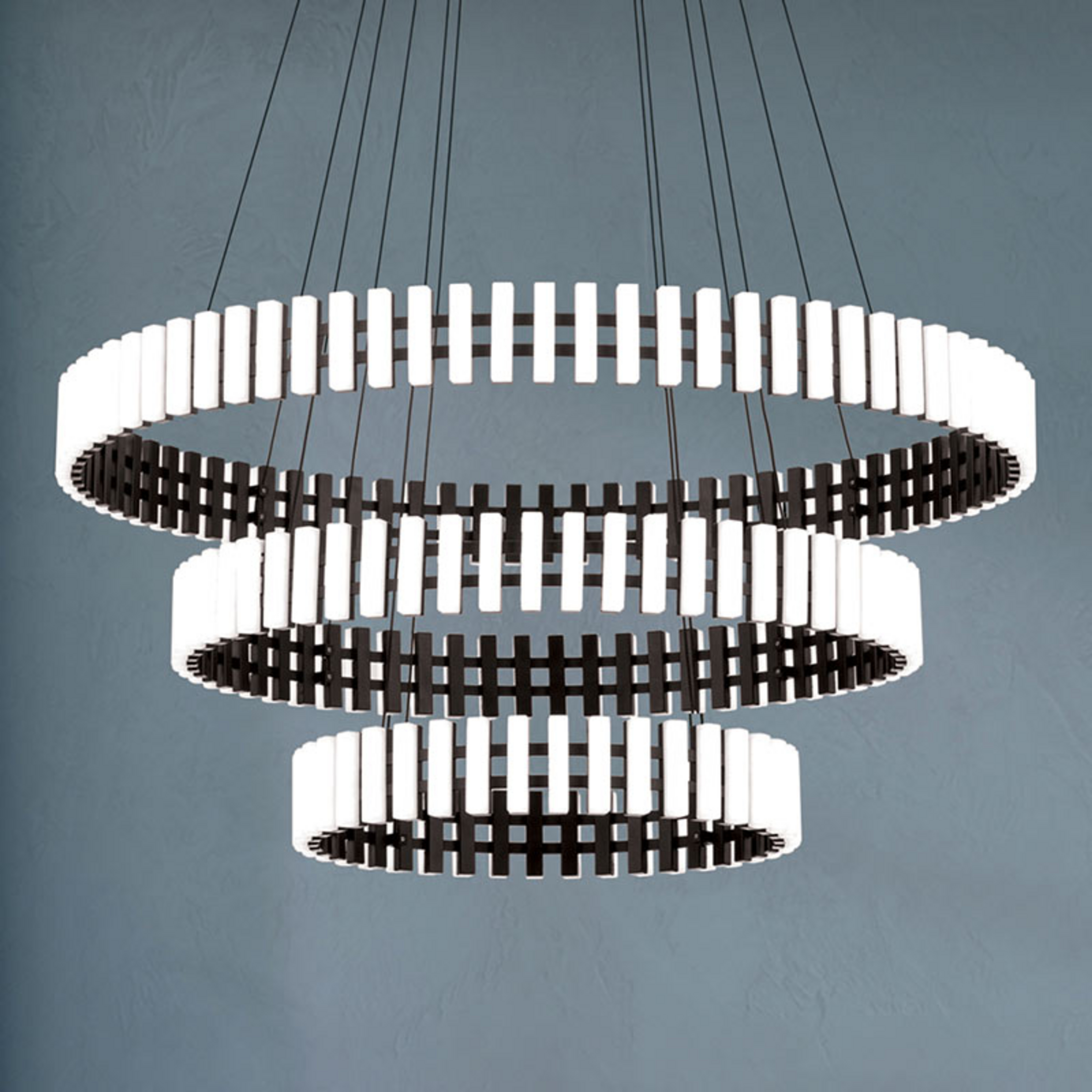 LED-Pendelleuchte Mansion, dimmbar