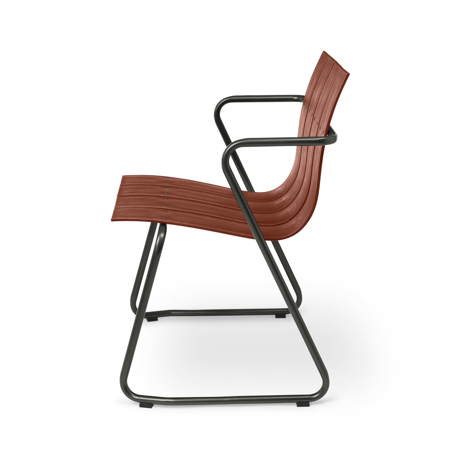 Chaise OCEAN, rouge, plastique, hauteur 81 cm - Mater Chaise OCEAN, rouge, plastique, hauteur 81 cm - Mater