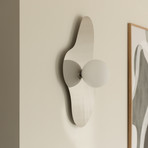 Illusion Wandleuchte chrom Glas 60 cm - Globen Lighting