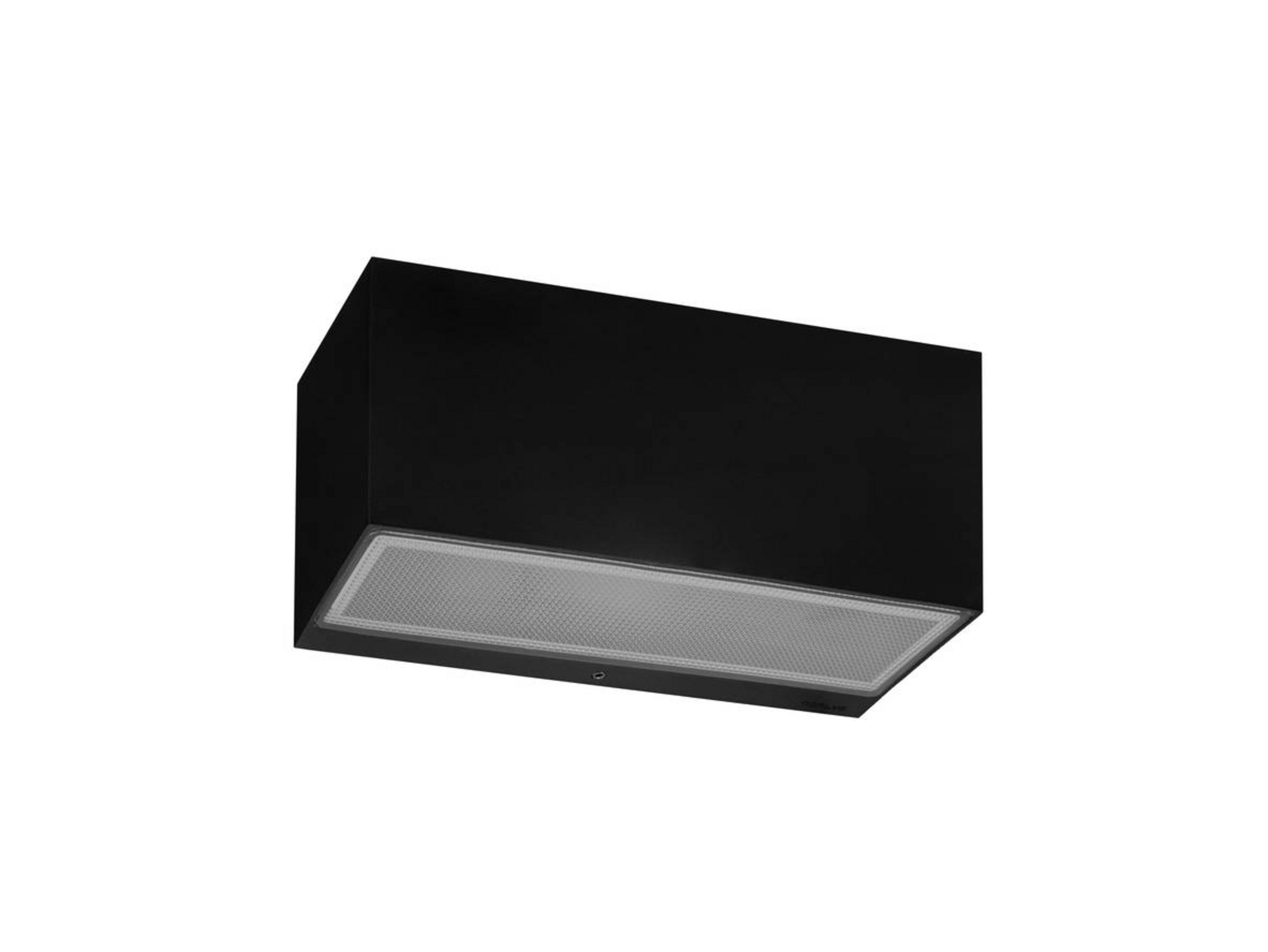 Asker Big Down LED Außenwandleuchte Schwarz - Norlys