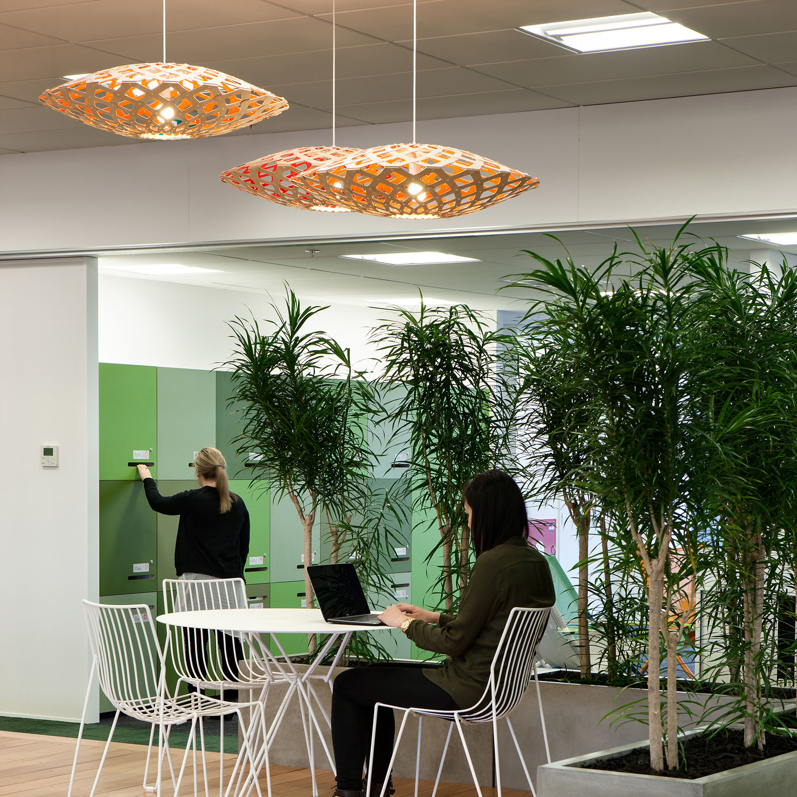 david trubridge Flax pendant lamp Ø 80 cm natural