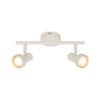 Downlight Tapp, blanco, longitud 28 cm, 2 luces, metal, GU10