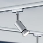 Paulmann URail-Faretto su binario Pure I, cromo opaco, GU10, metallo