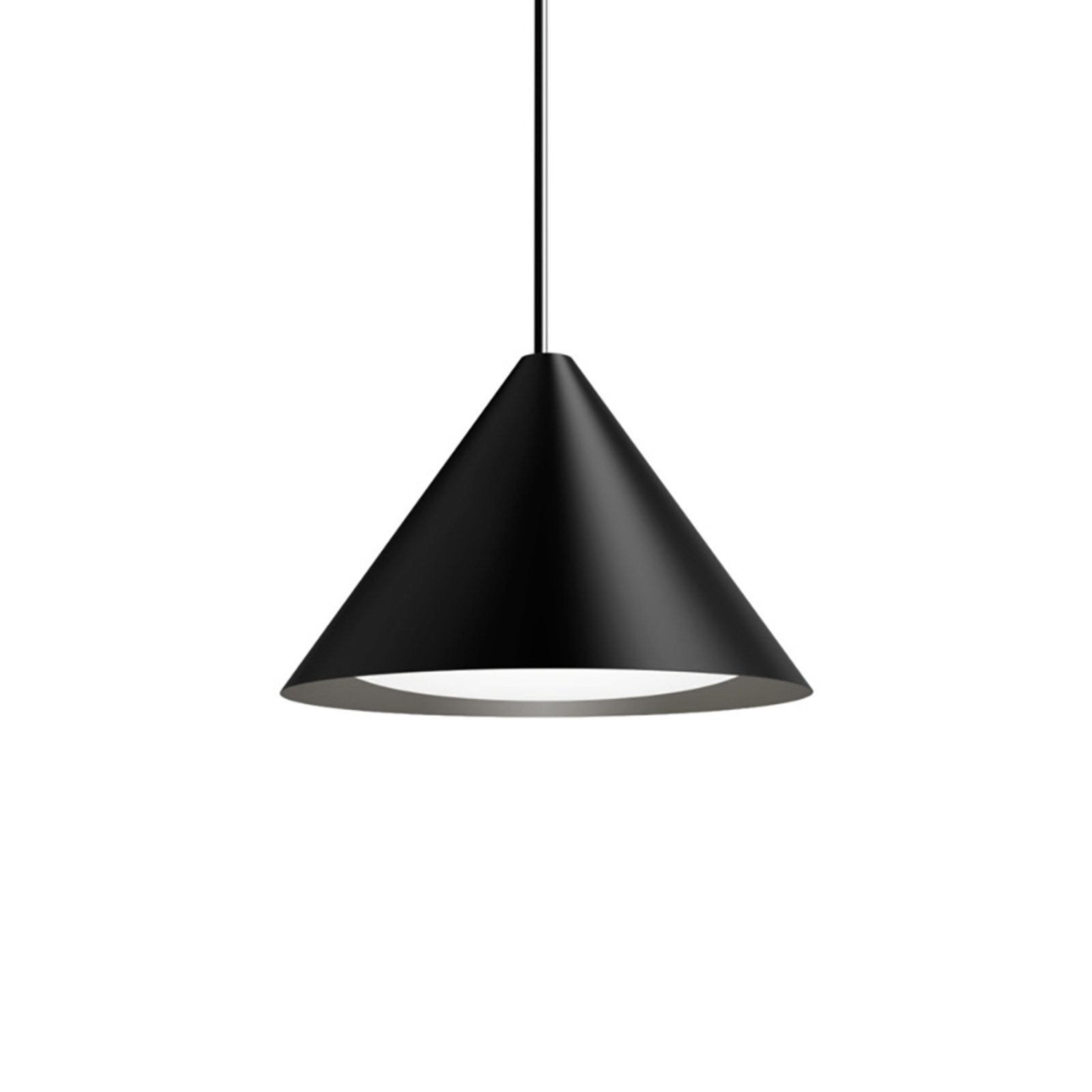 Keglen 400 Lampada LED a Sospensione Nero - Louis Poulsen