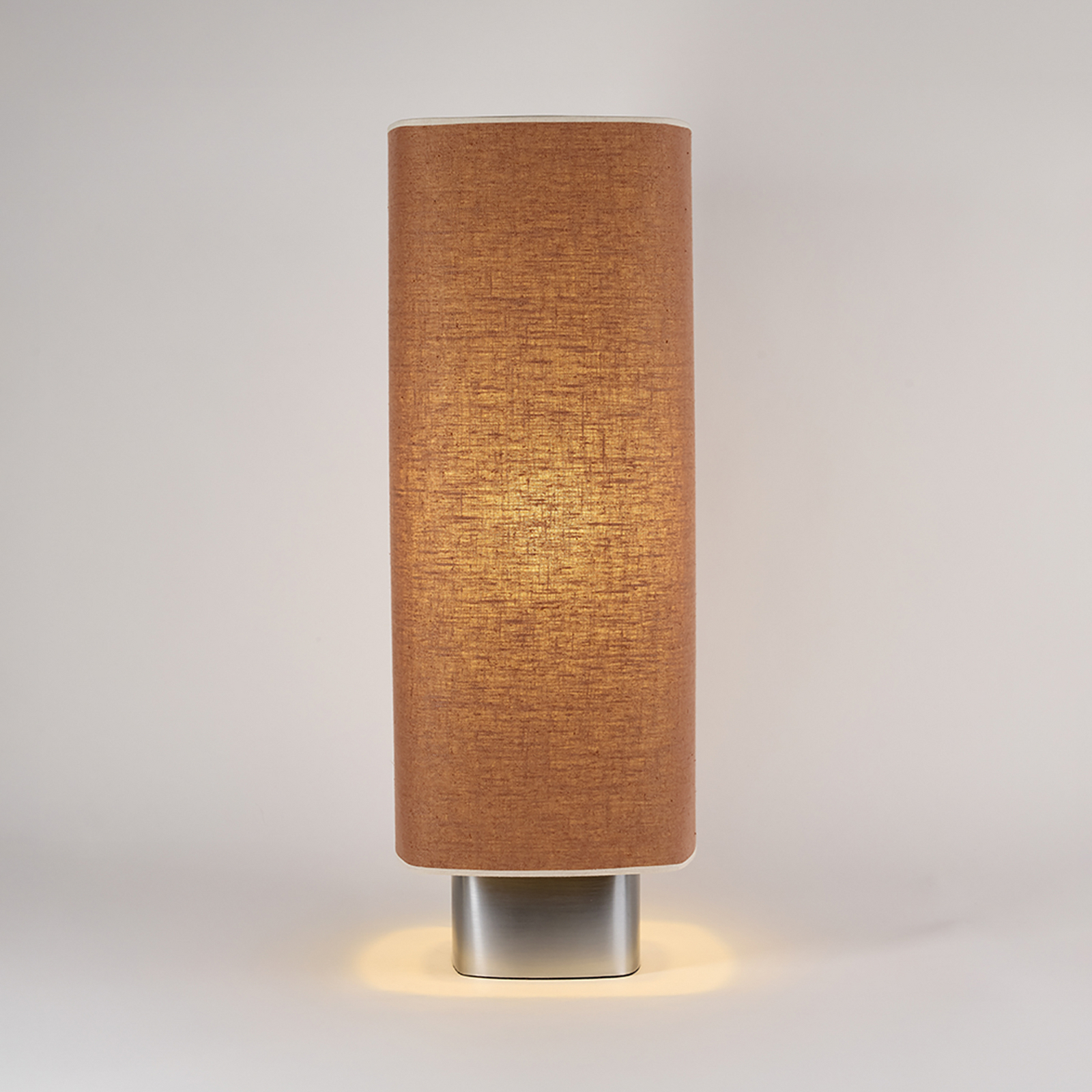 MARKET SET Lattiavalaisin Dolce, korkkiruskea, pellava, E27