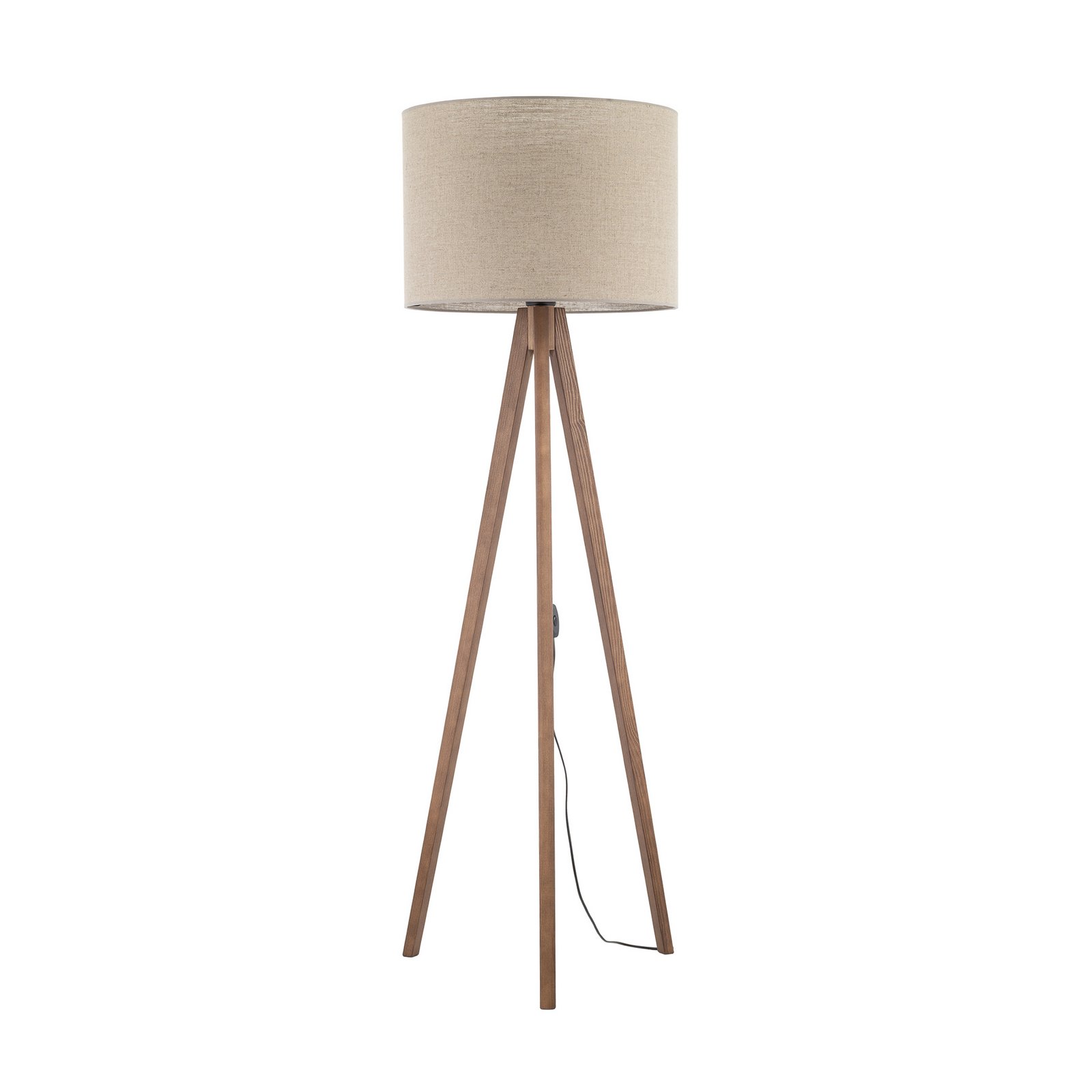 Piantana Grand, beige/noce, altezza 145 cm, E27