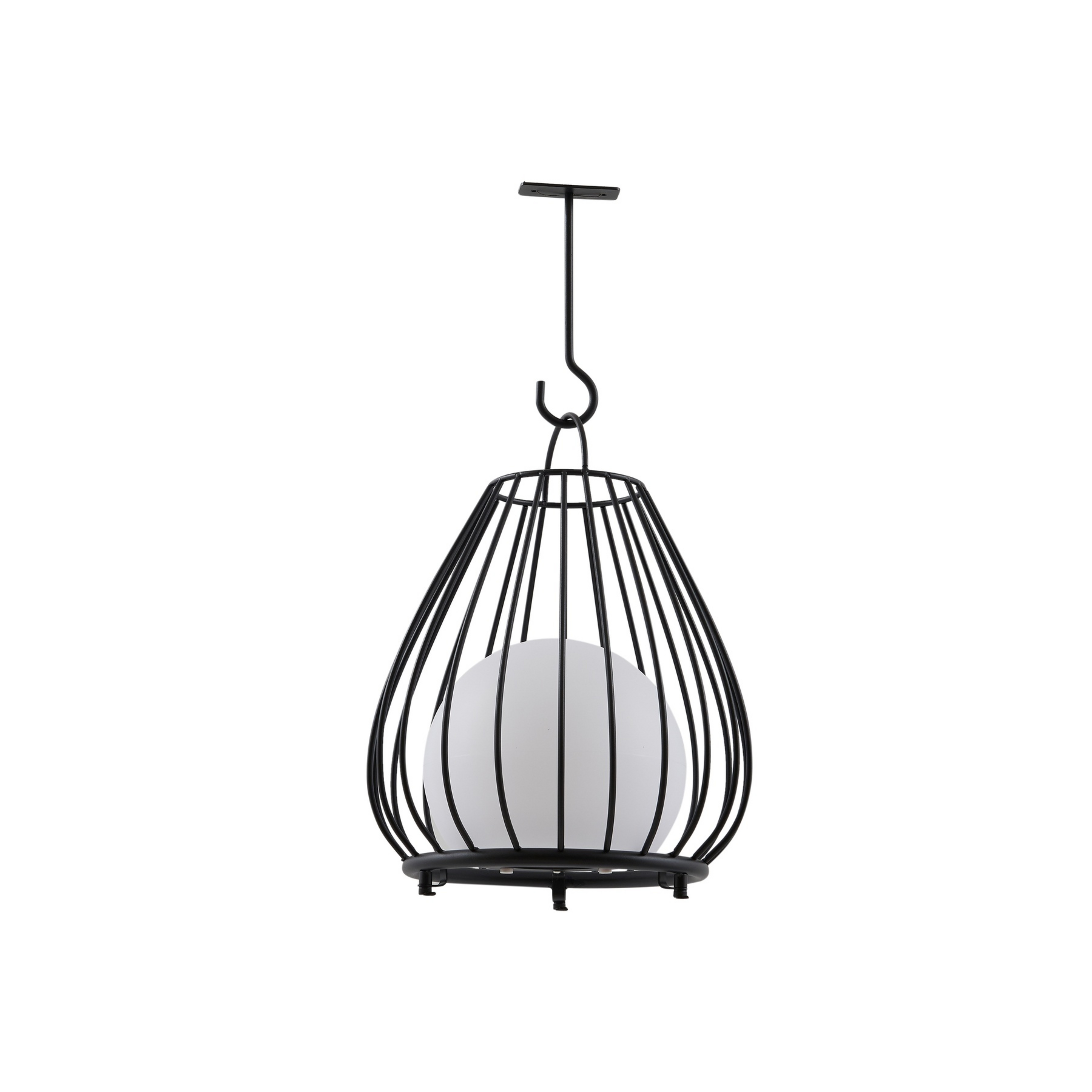 Kelda Portable Zonnecel Taffellamp Zwart - Lindby