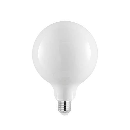 LED-lampa E27 6W 2 700 K G125 glob, dimbar, opal