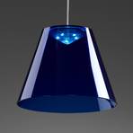 Rotaliana Dina - suspension LED bleue