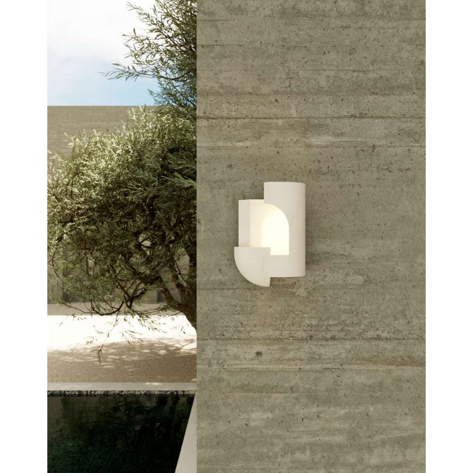 Soul Story 2 Aplica de Exterior White/Concrete - DCW