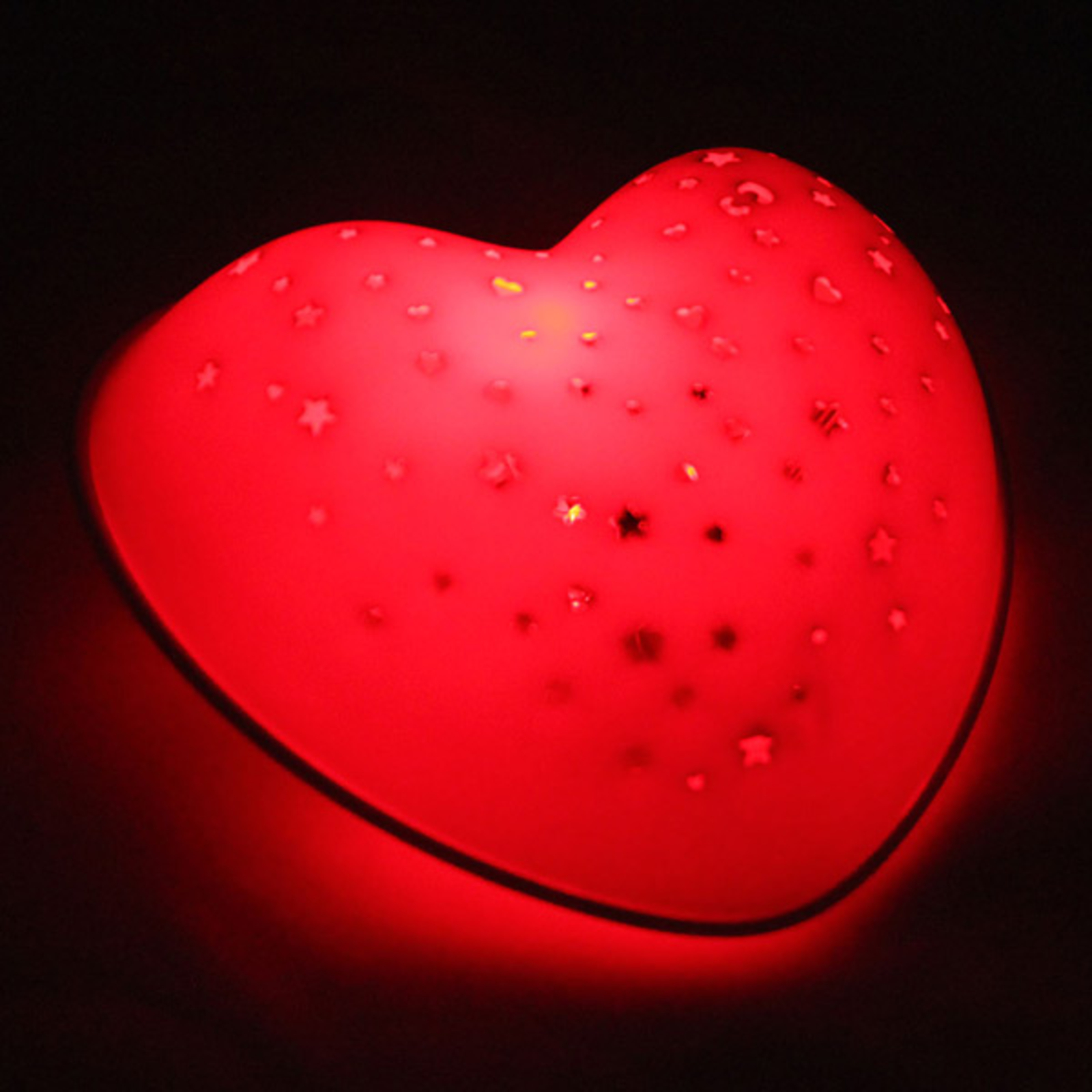 LED-Nachtlicht Solar Heart