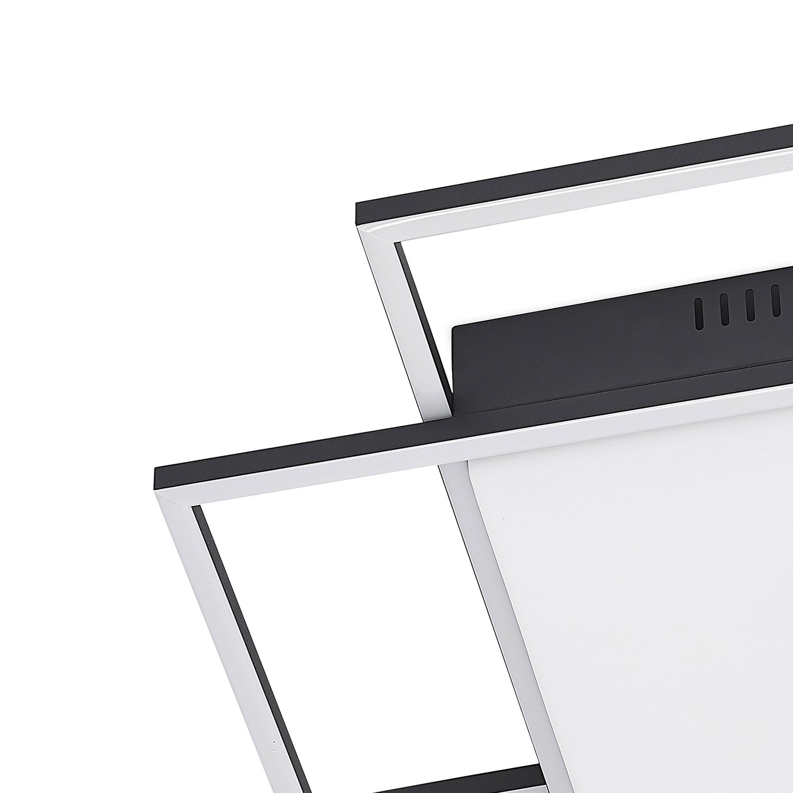Nelinka LED Plafondlamp Black - Lindby
