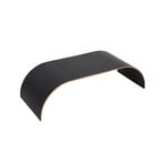 Curva Holz Tablett für Regal L62,2xW25,3xH16 Schwarz - AYTM