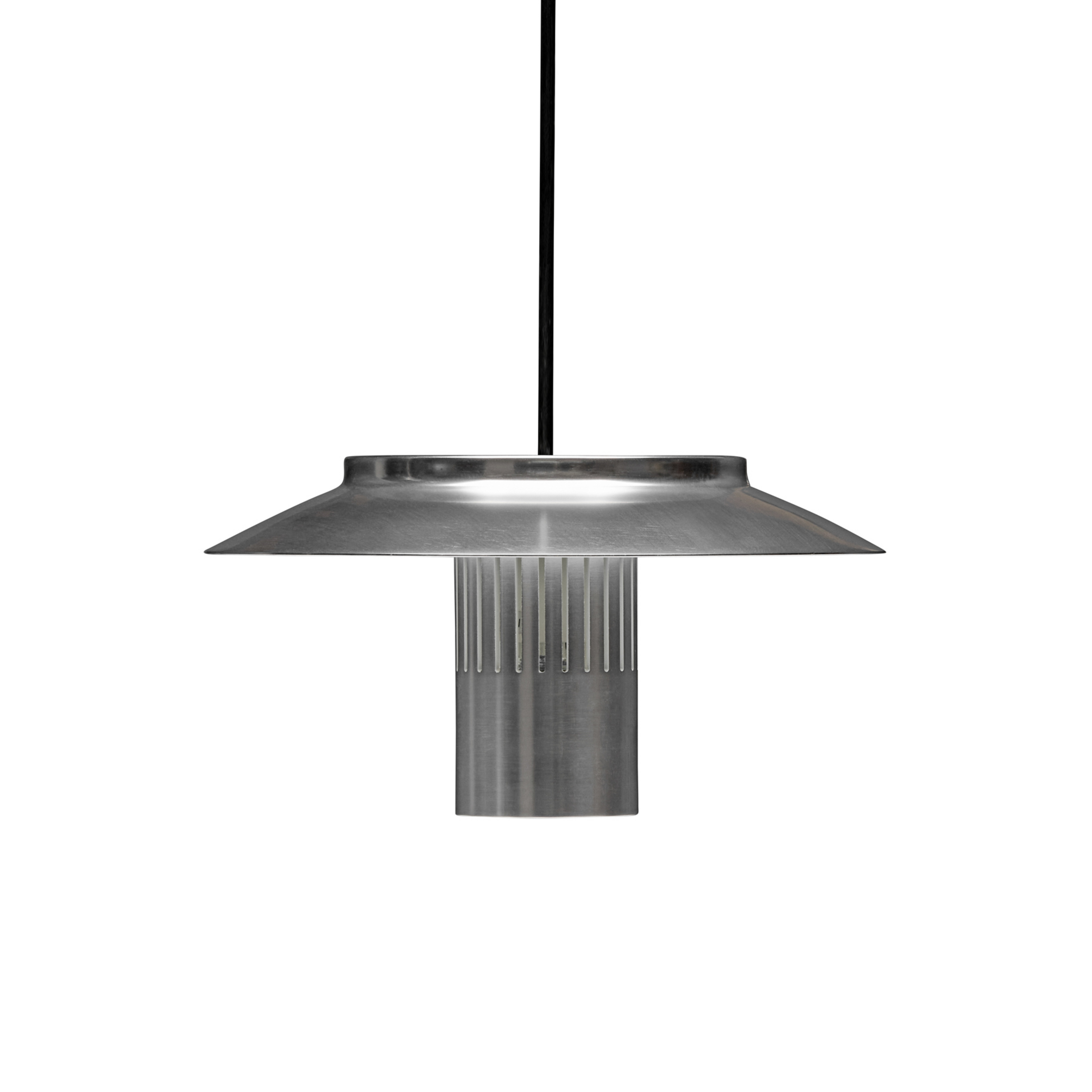 Lille 24 hanging light, metallic, aluminium, Ø 24 cm - Pholc