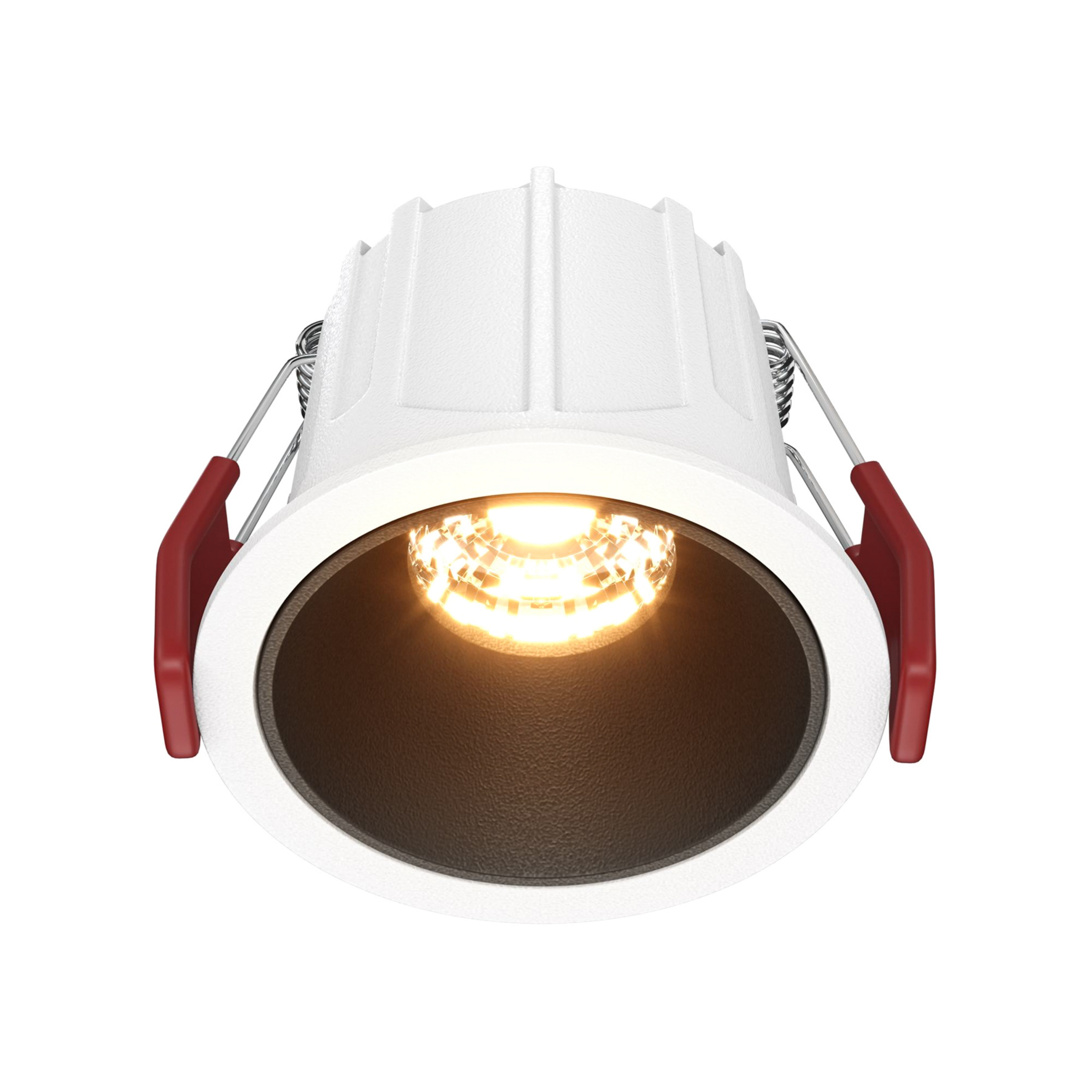 Maytoni lampe encastrable Alfa, noir/blanc, Ø 6,5 cm, 10 W, 36°