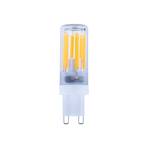 SEGULA LED G9 3W 24V DC bi-pin LED bulb clear 2,700K dimmable