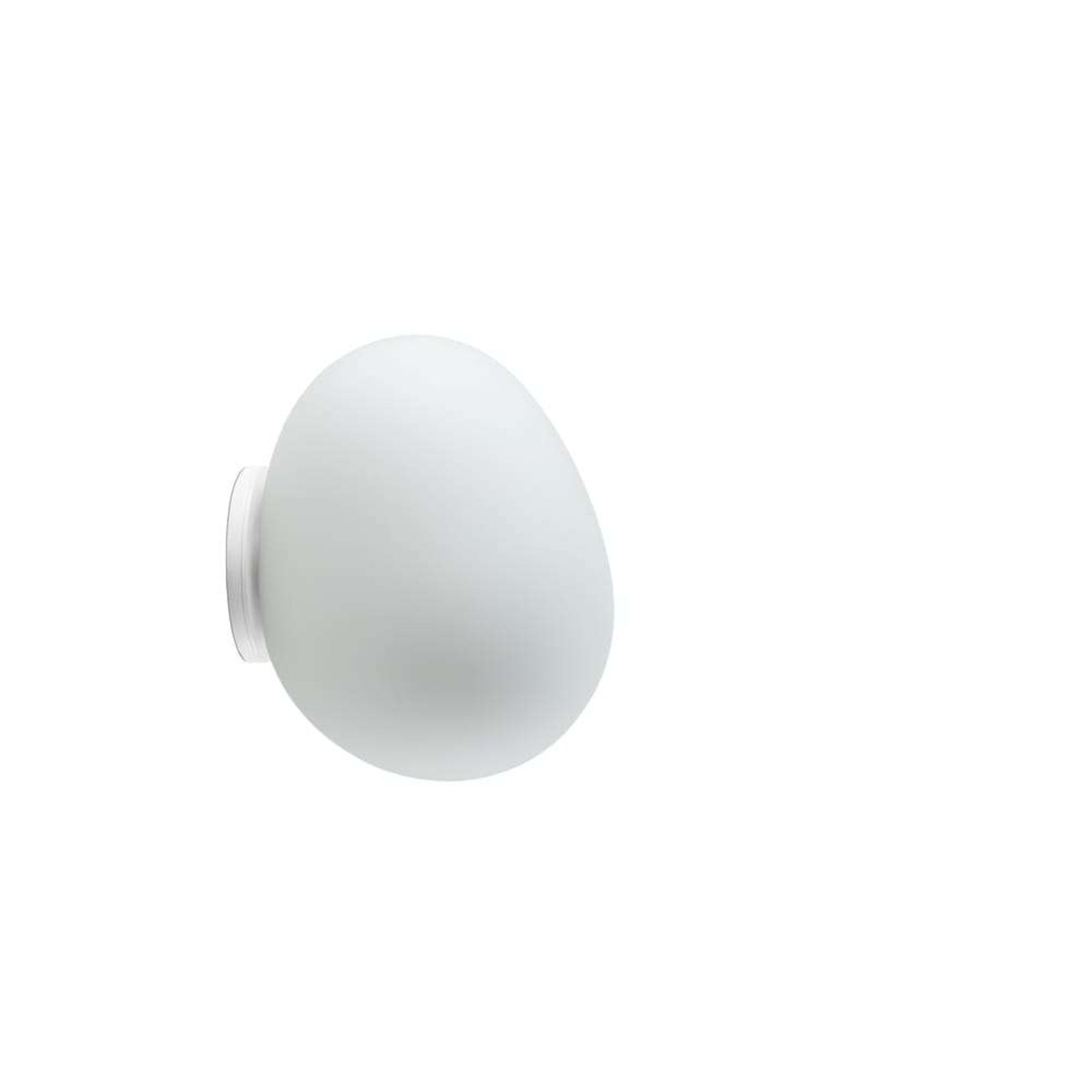 Gregg Piccola Vägglampa/Plafond IP44 Vit - Foscarini