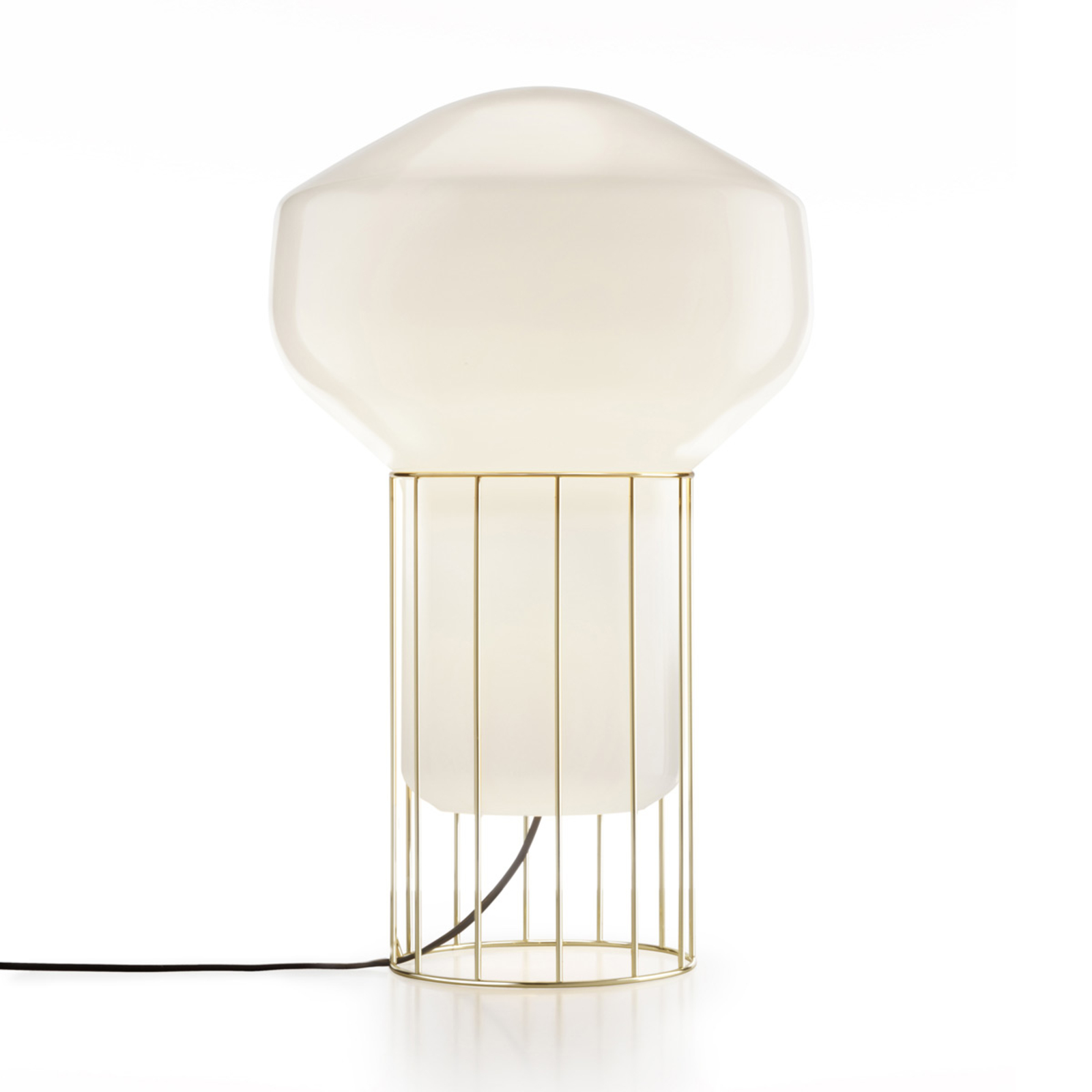 Fabbian Aérostat - mosazná stolní lampa 33 cm