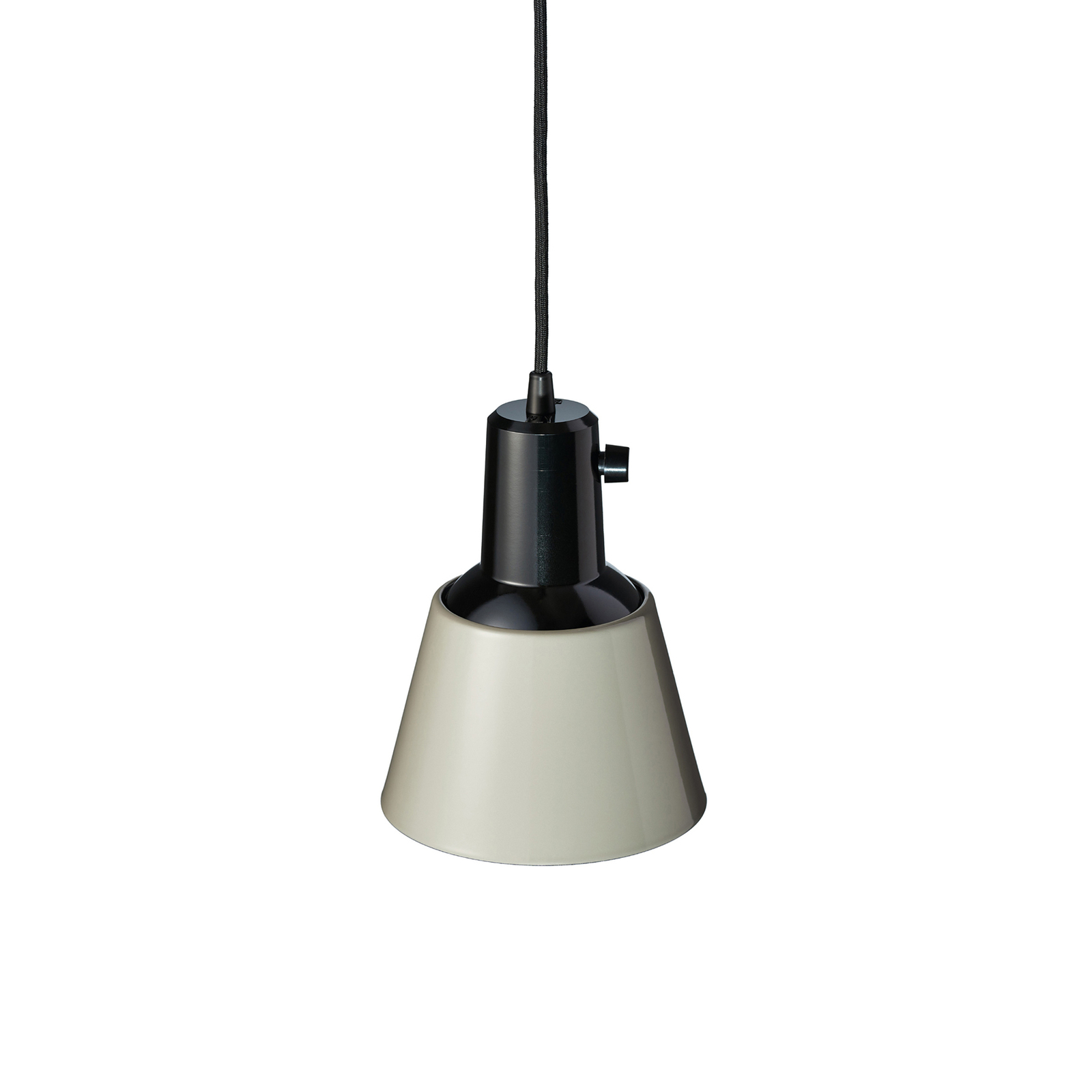 midgard K831 lámpara colgante, gris hormigón esmaltado