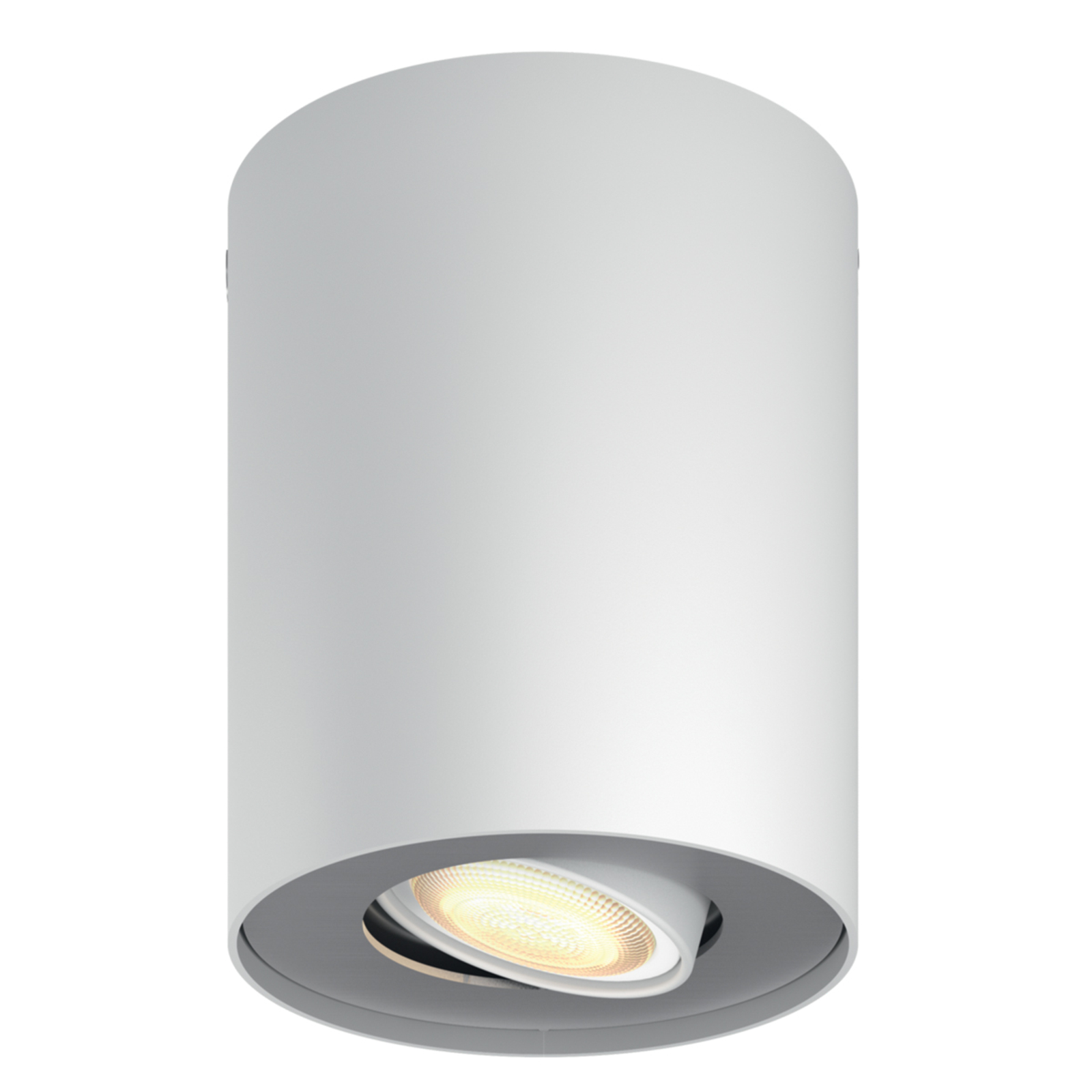 PHILIPS HUE Philips Hue Pillar LED spot dimmer switch, white, for Living / Dining Room, metal, GU10, 5 W, energy efficiency: A, H: 12 cm