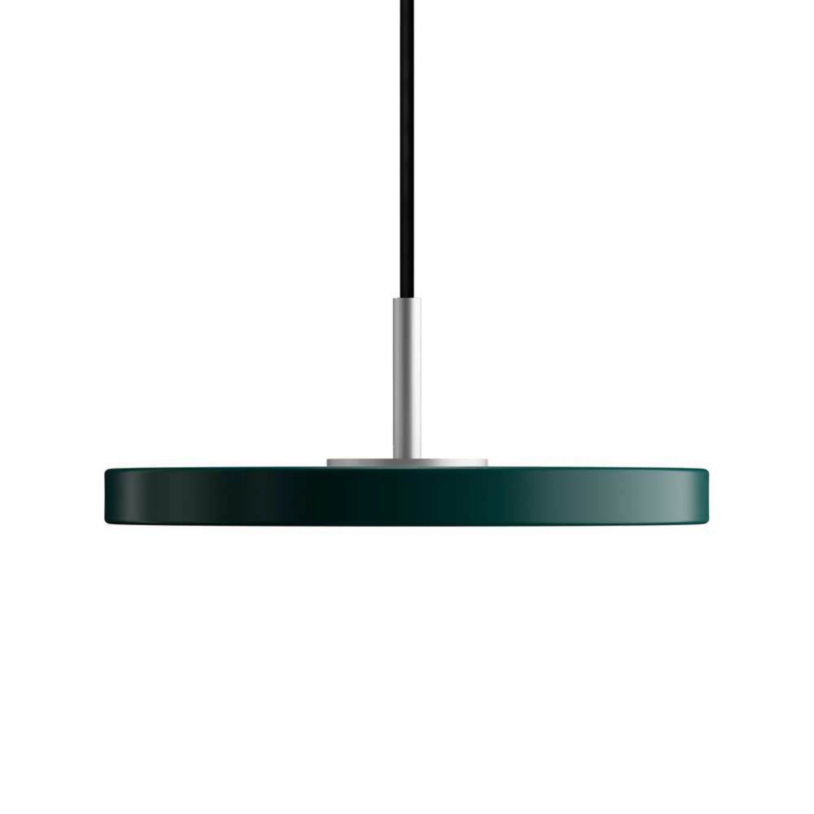 Asteria Pendel Micro Forest Green/Steel Top UMAGE - Spisestue - Metal billede