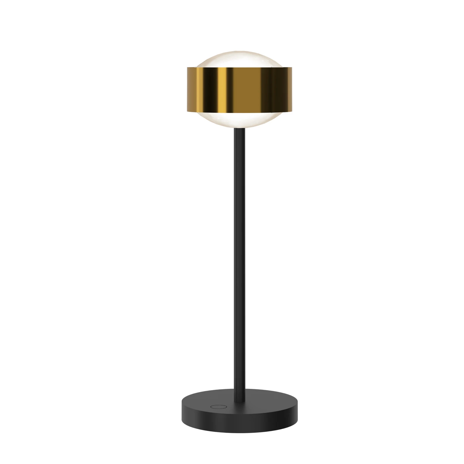 Puk! 120 Eye Table LED lenzen mat messing/zwart